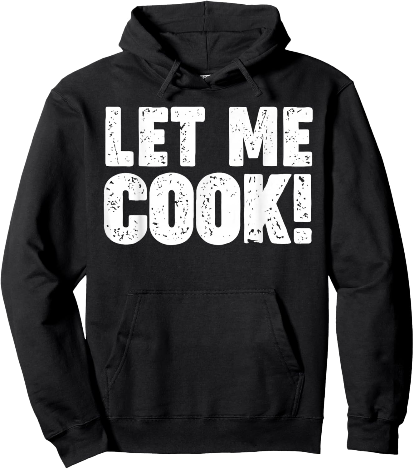 Let me Cook Hoodie - Hoodie | Black
