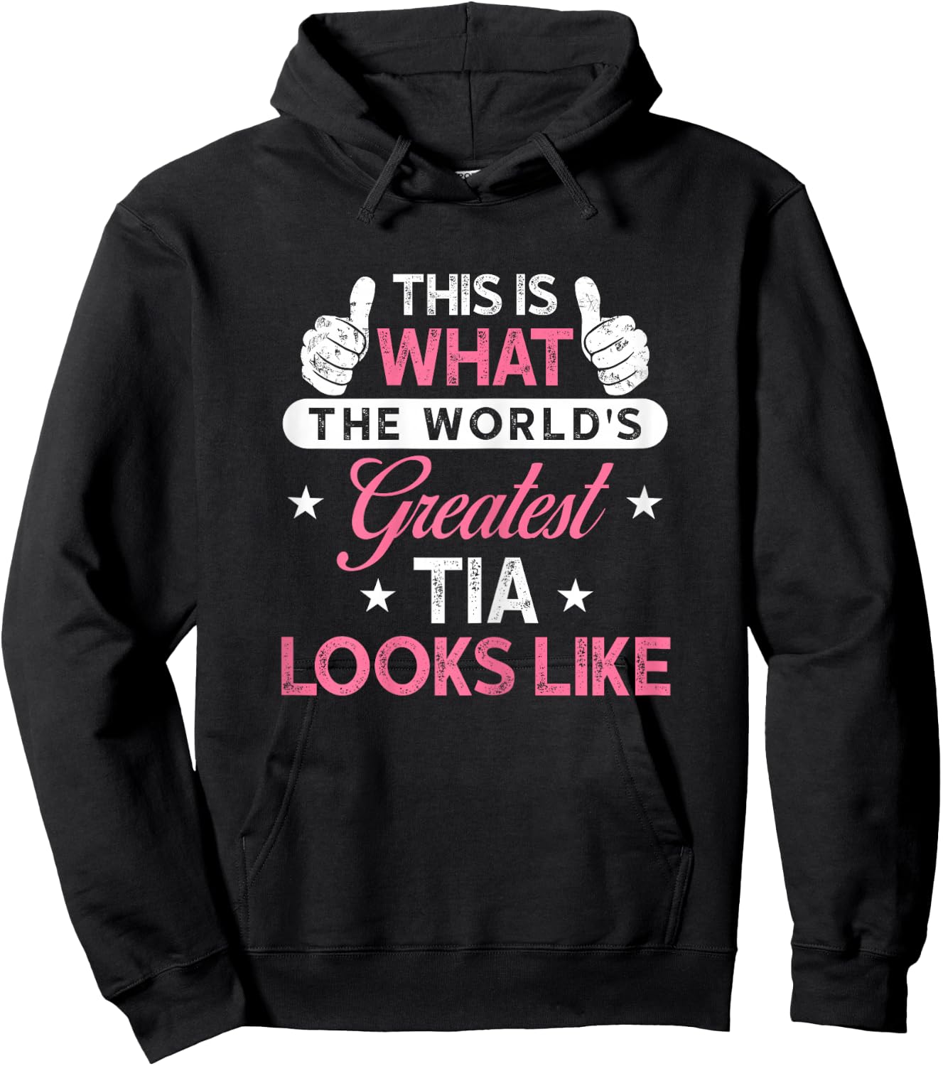 Tia Shirt Gift: World's Greatest Tia Hoodie - Hoodie | Black