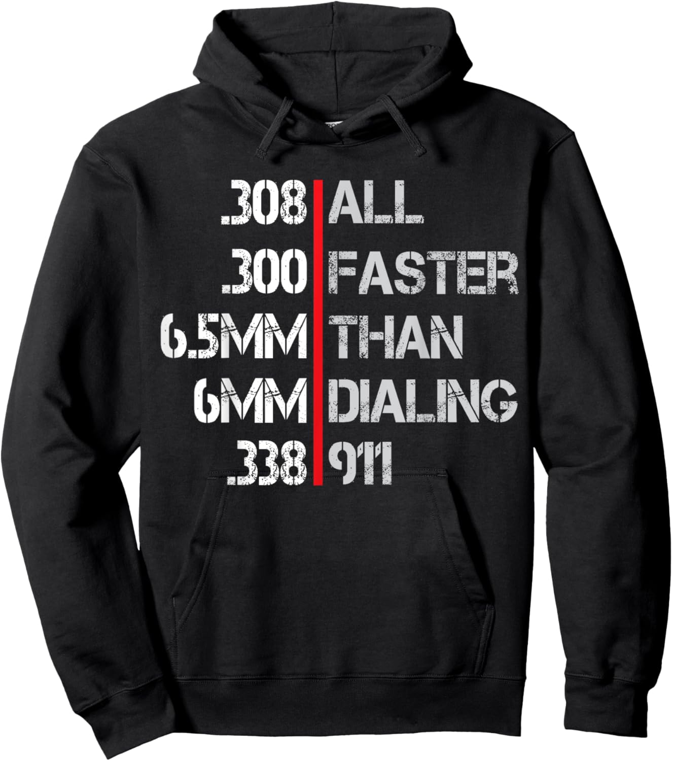 Long Range Shooting Marksman Precision Rifle Shooter Hoodie - Hoodie | Black