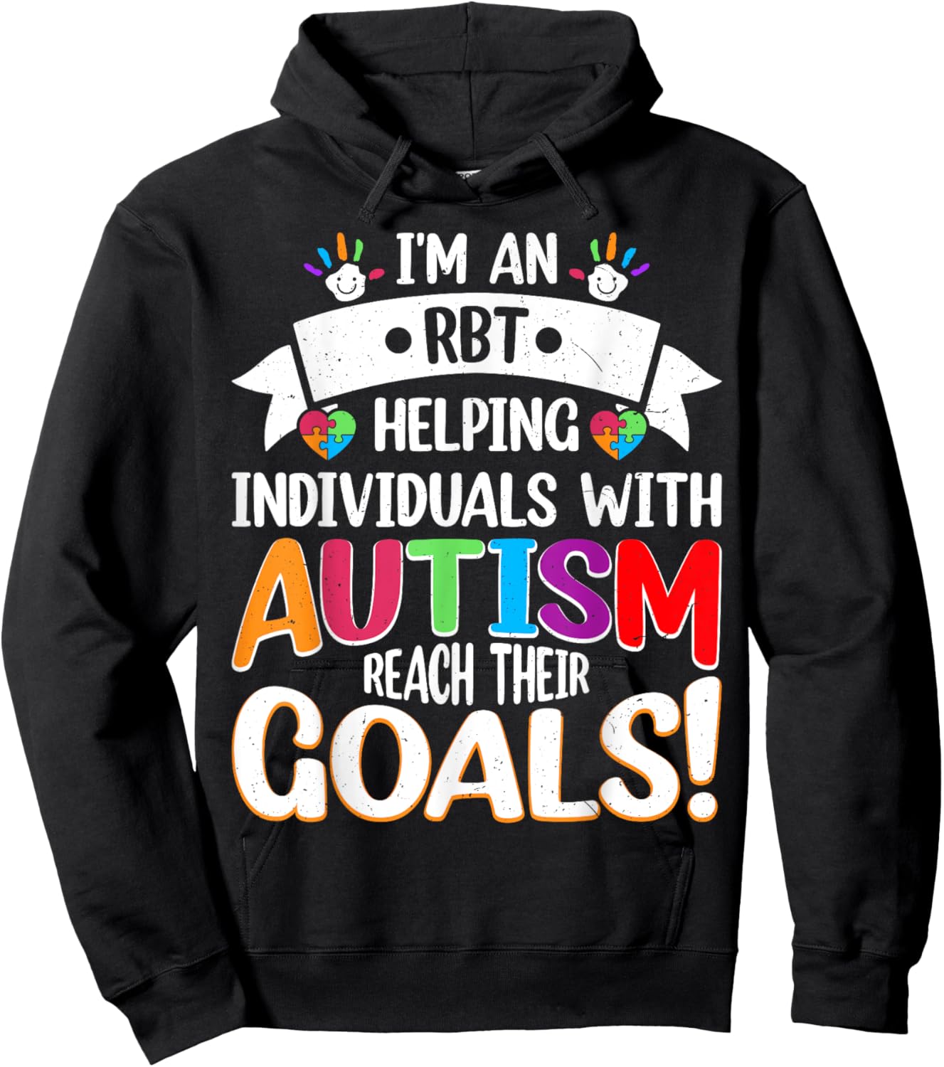 Behavior Analyst Teacher Squad Autism Therapists RBT Women Hoodie - Hoodie | Black
