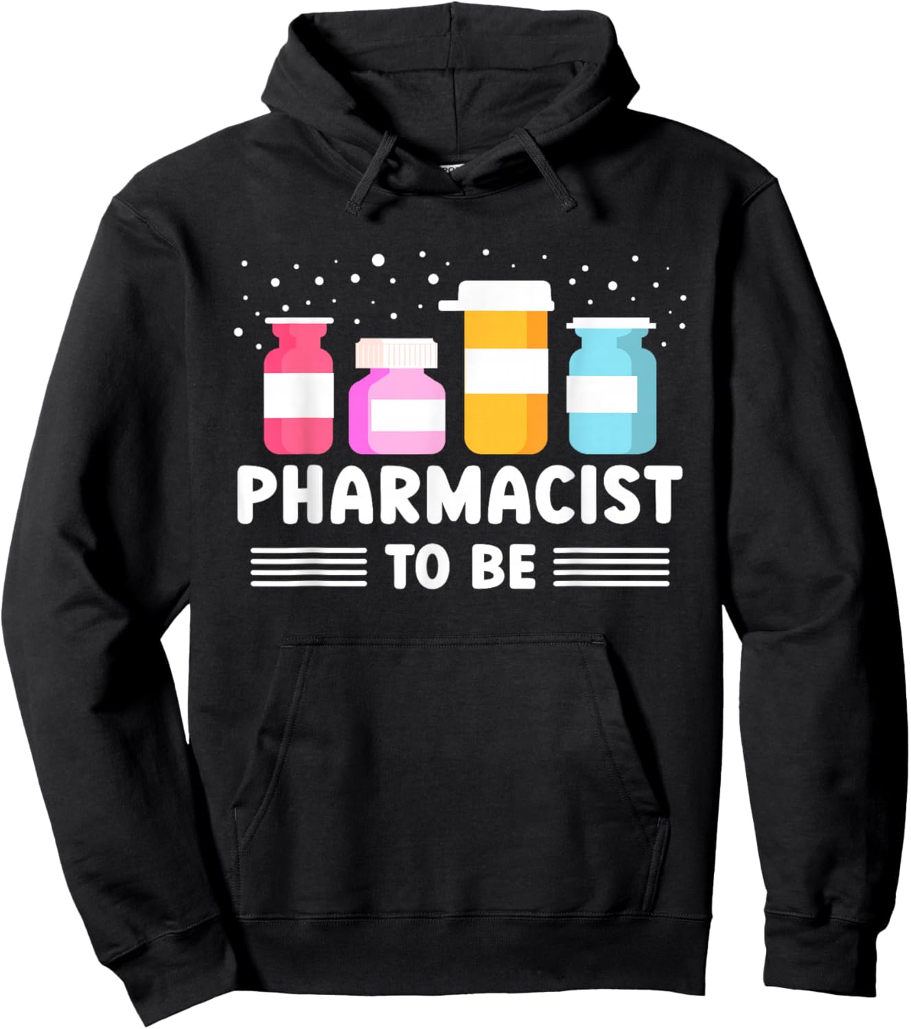 Future Pharmacist Graduate Student Pharmacy Hoodie - Hoodie | Black