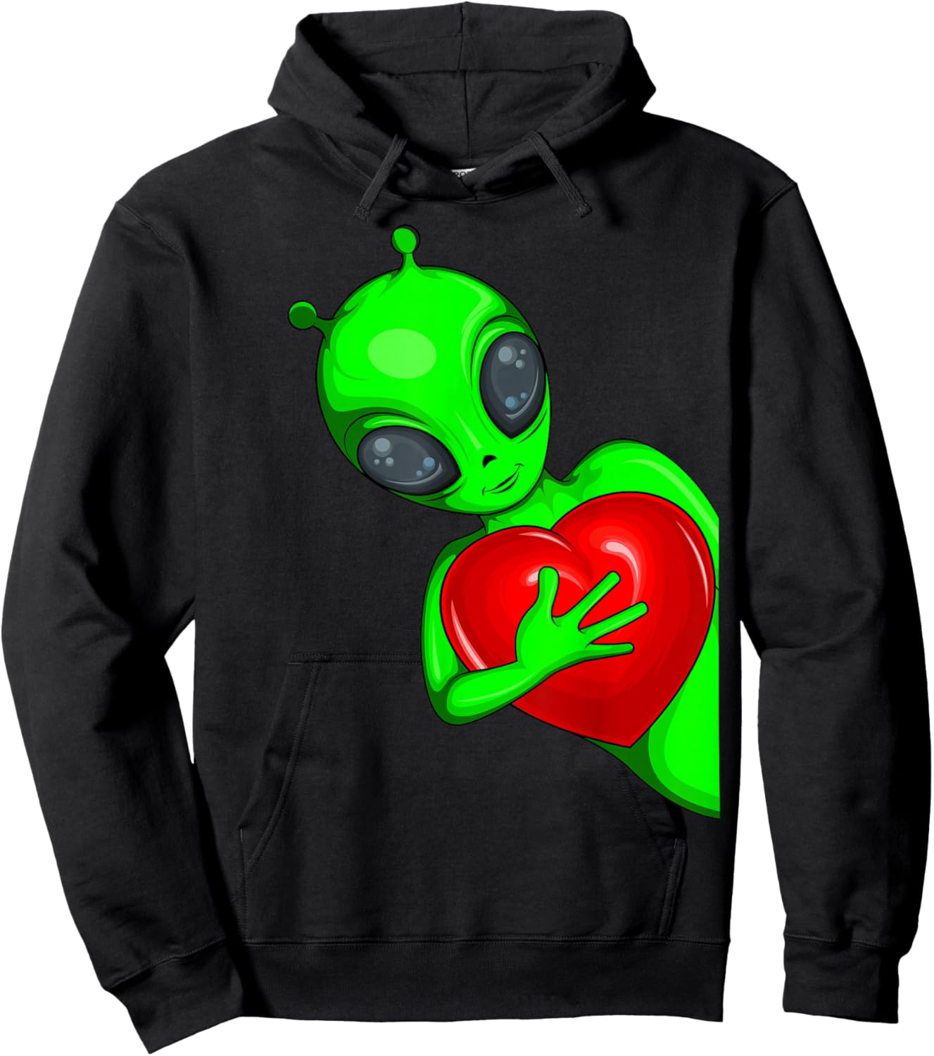 Alien Ufo Children's Women's Hoodie - Hoodie | Black