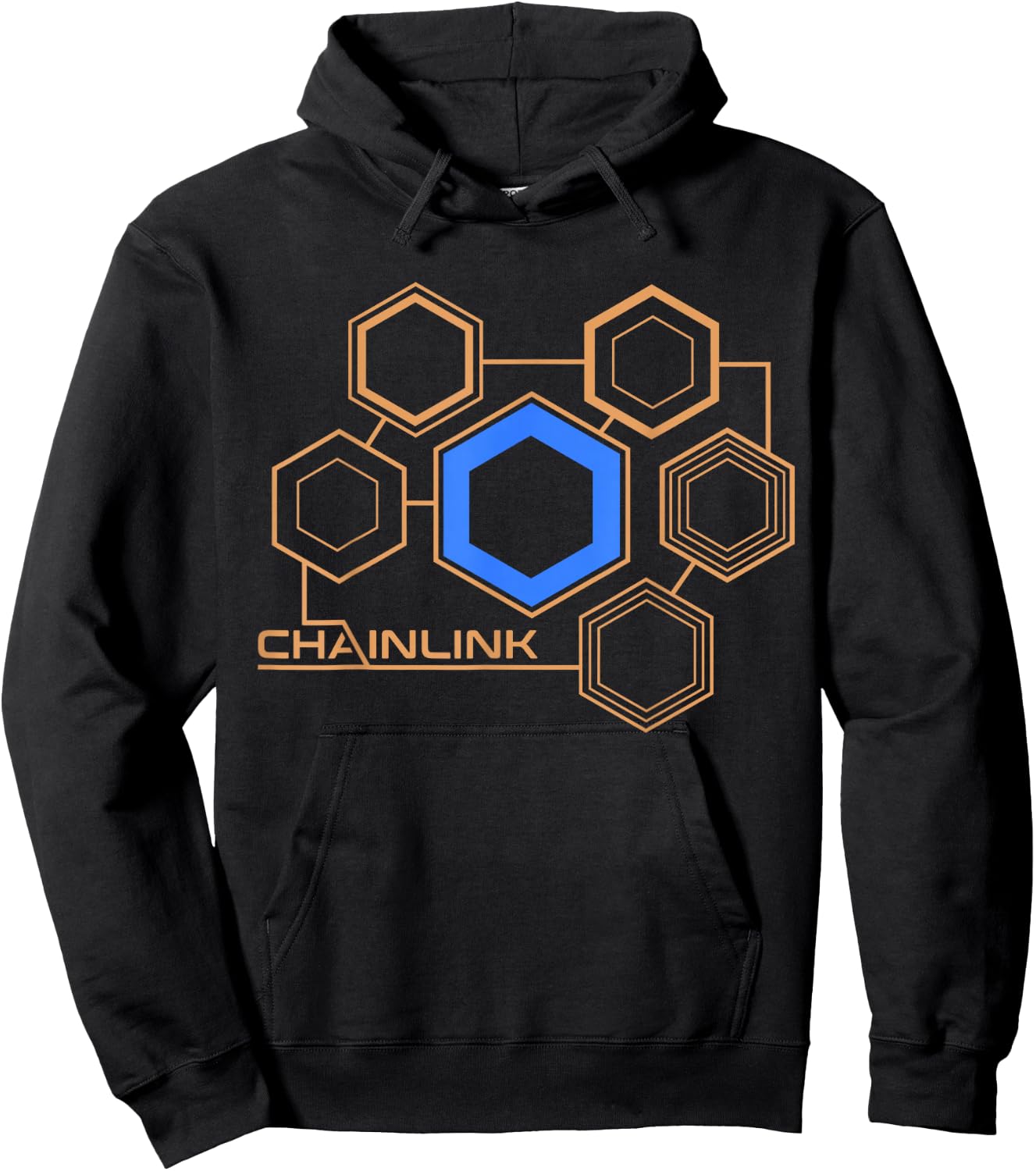CHAINLINK Crypto LINK Token Decentralized Finance Blockchain Hoodie - Hoodie | Black