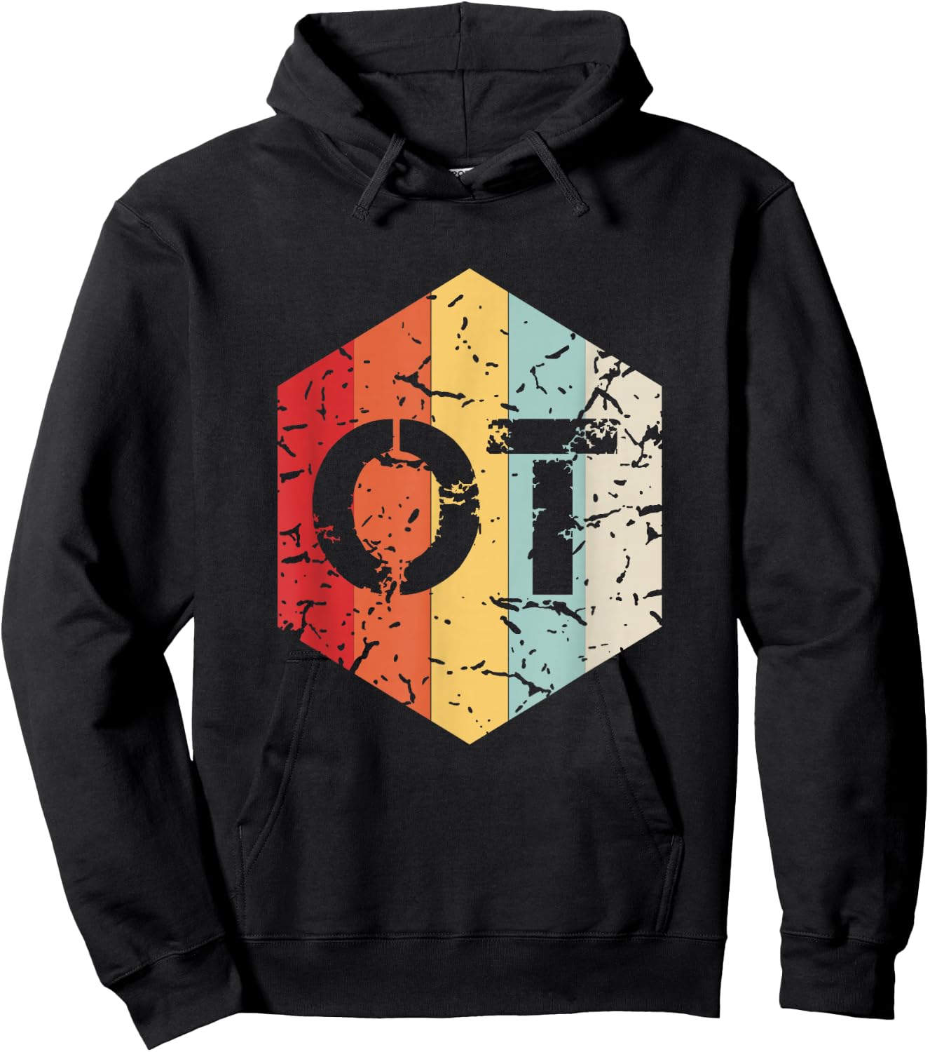 Retro OT Occupational Therapy Gift Therapist Month Hoodie - Hoodie | Black