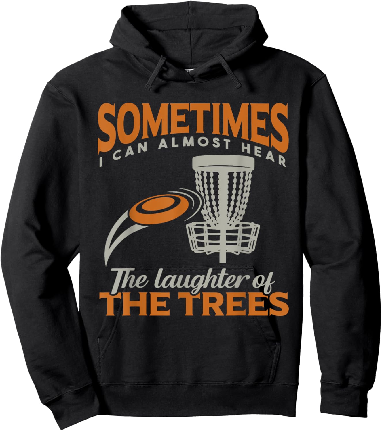 Funny Disc Golf Hoodie - Hoodie | Black