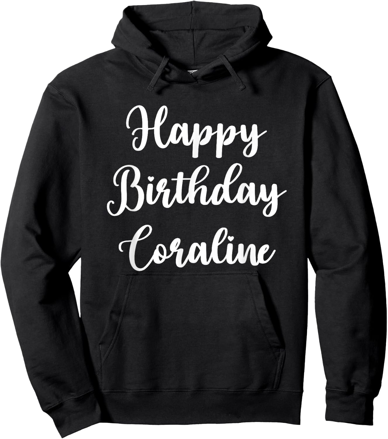 Happy Birthday Coraline Hoodie - Hoodie | Black