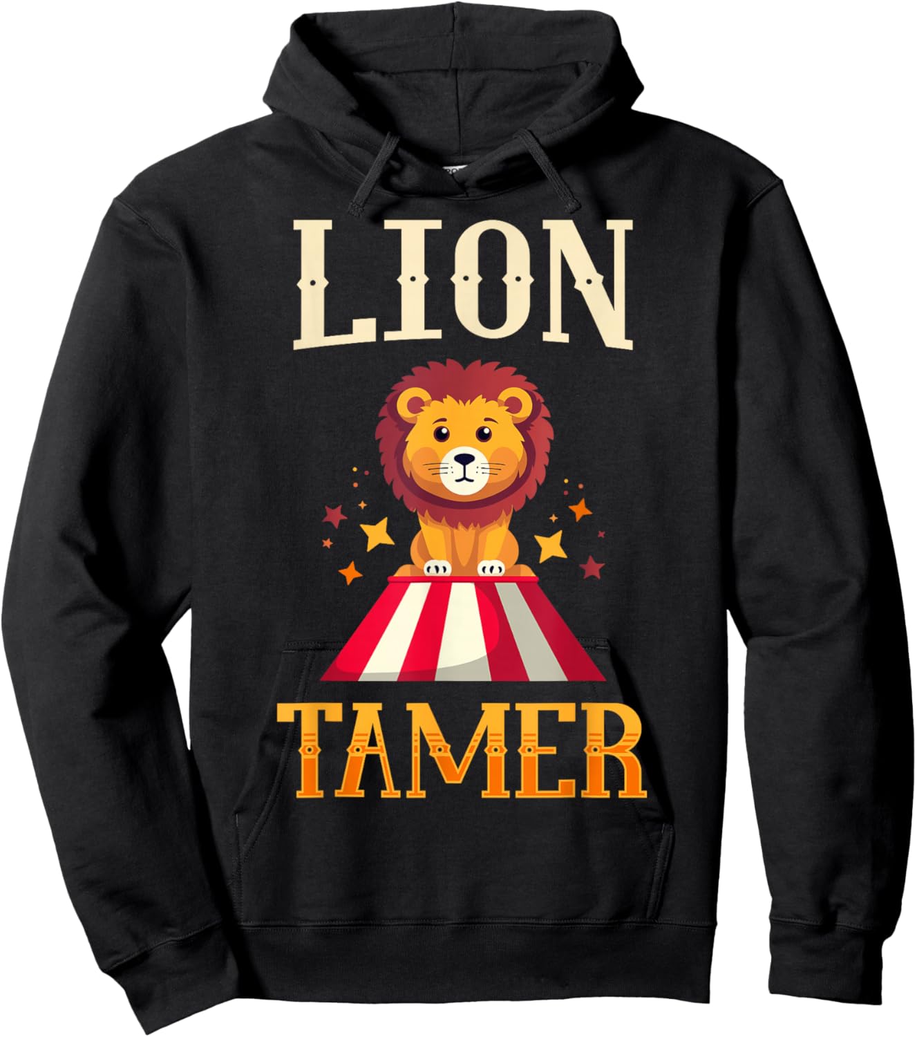 Lion Tamer Funny Kids Circus Costume Party Matching Carnival Hoodie - Hoodie | Black