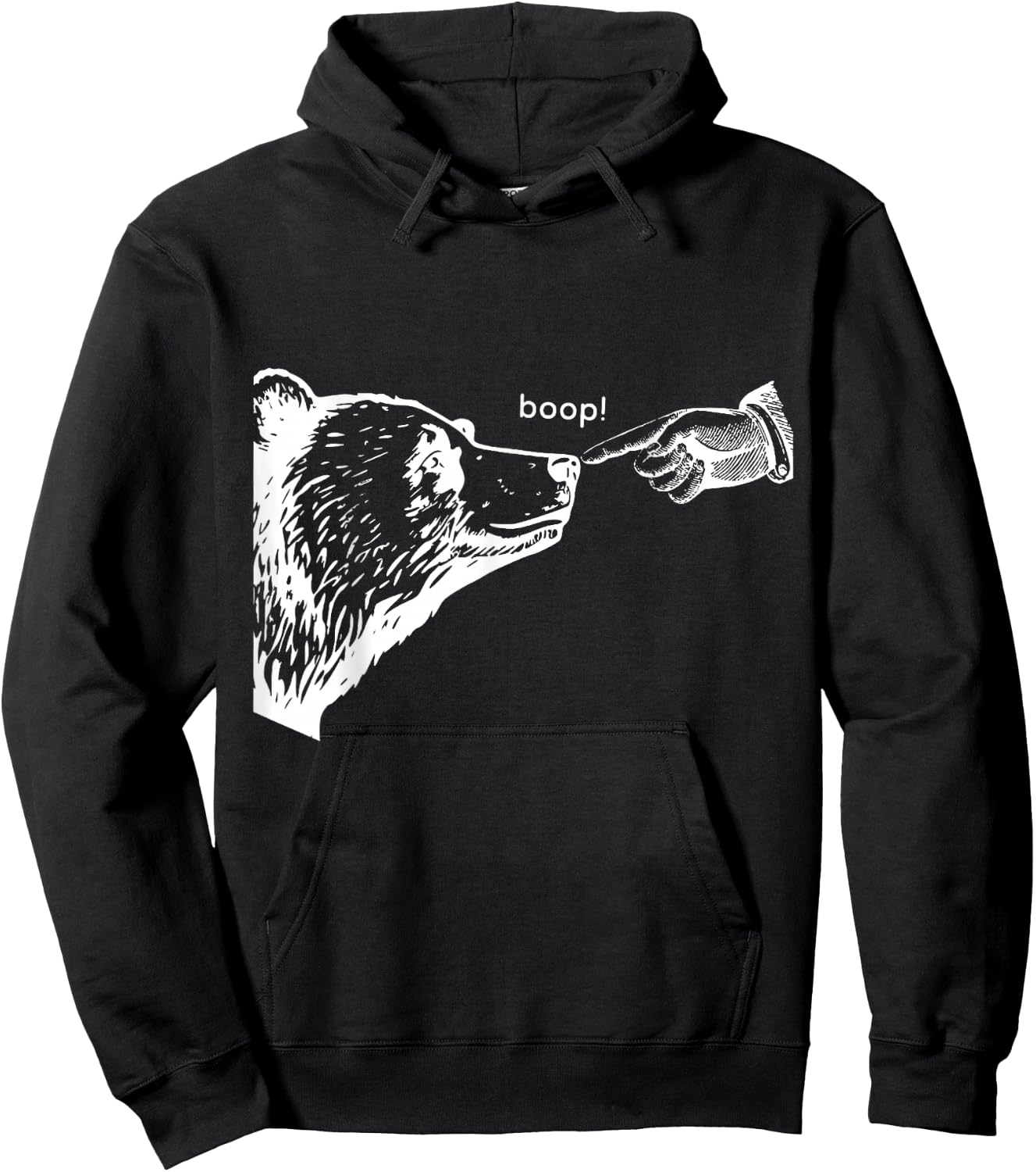 Boop the Bear Hoodie - Hoodie | Black