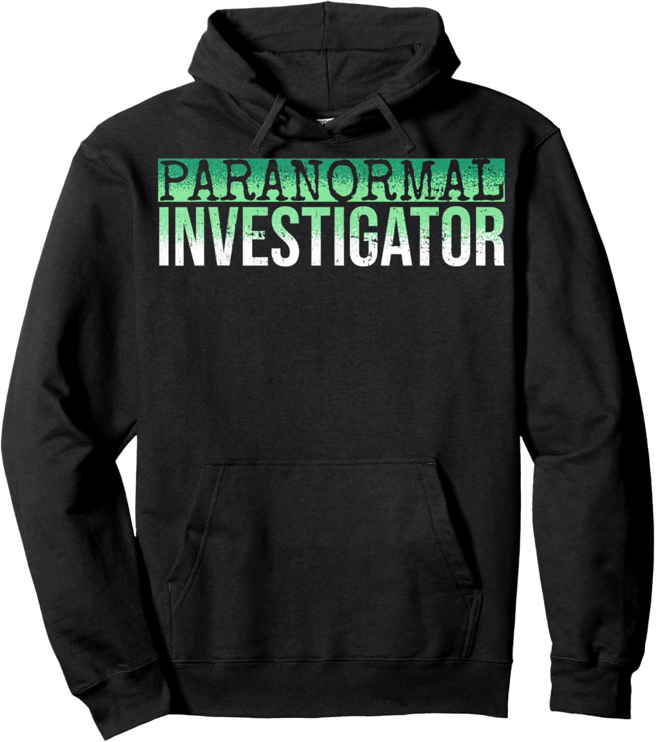 Paranormal Investigator Halloween Costume for Ghost Hunter Hoodie - Hoodie | Black