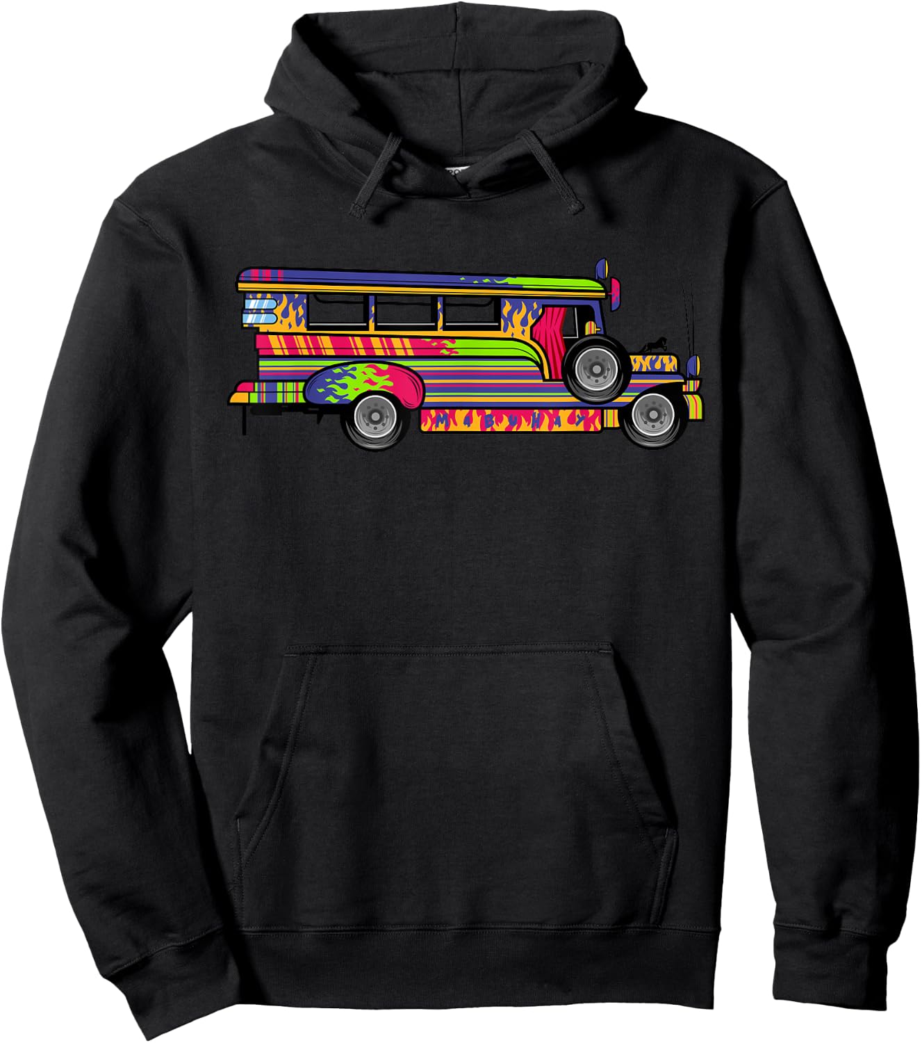 Pinoy | Philippines Jeepney Filipino Pride Hoodie - Hoodie | Black