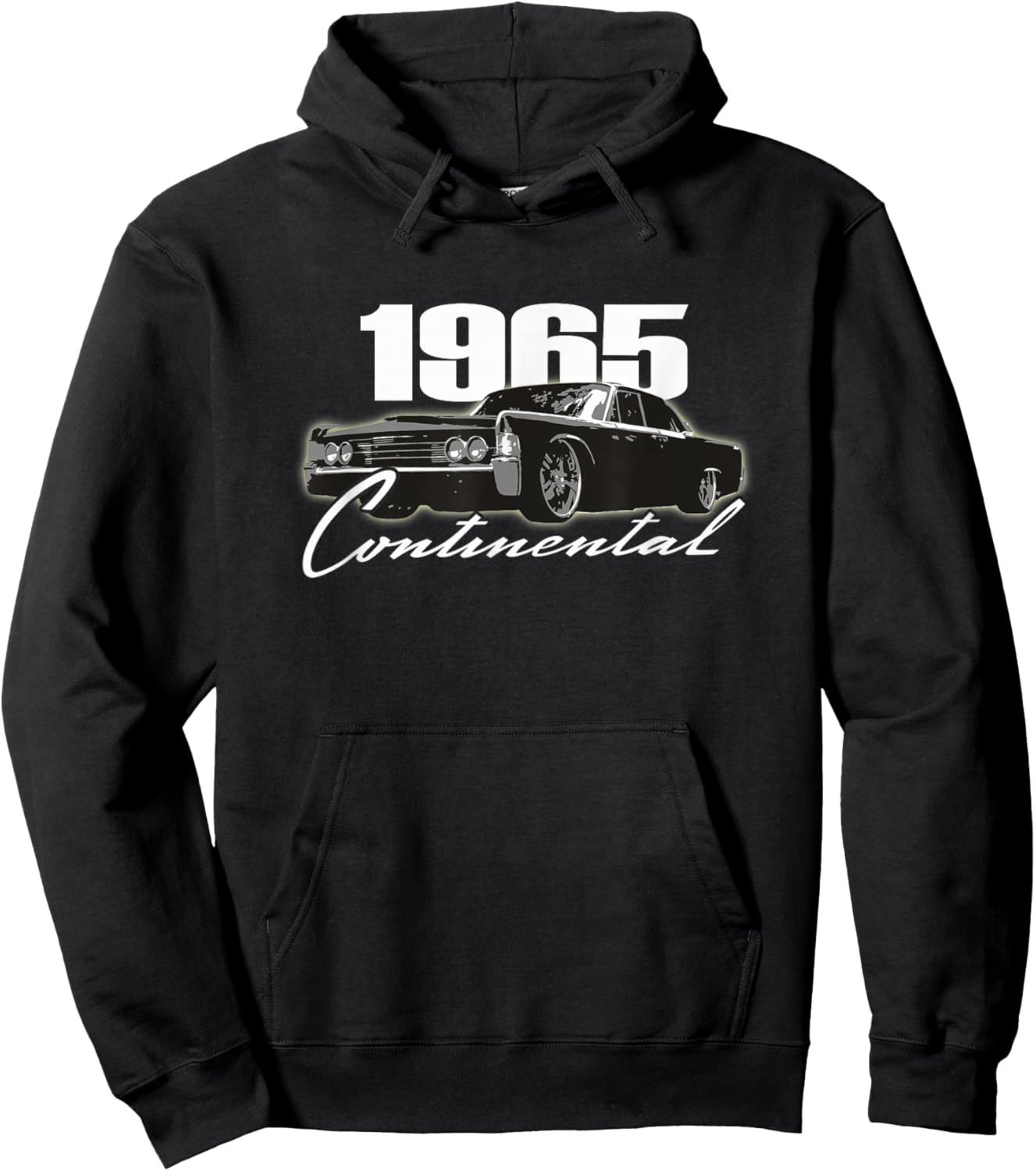 1965 Lincoln Continental Hoodie - Hoodie | Black