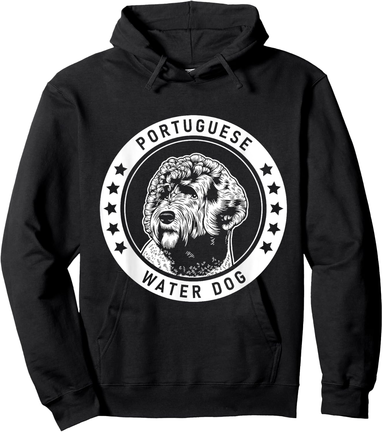 Portuguese Water Dog Fan design Women Girls Kids Hoodie - Hoodie | Black