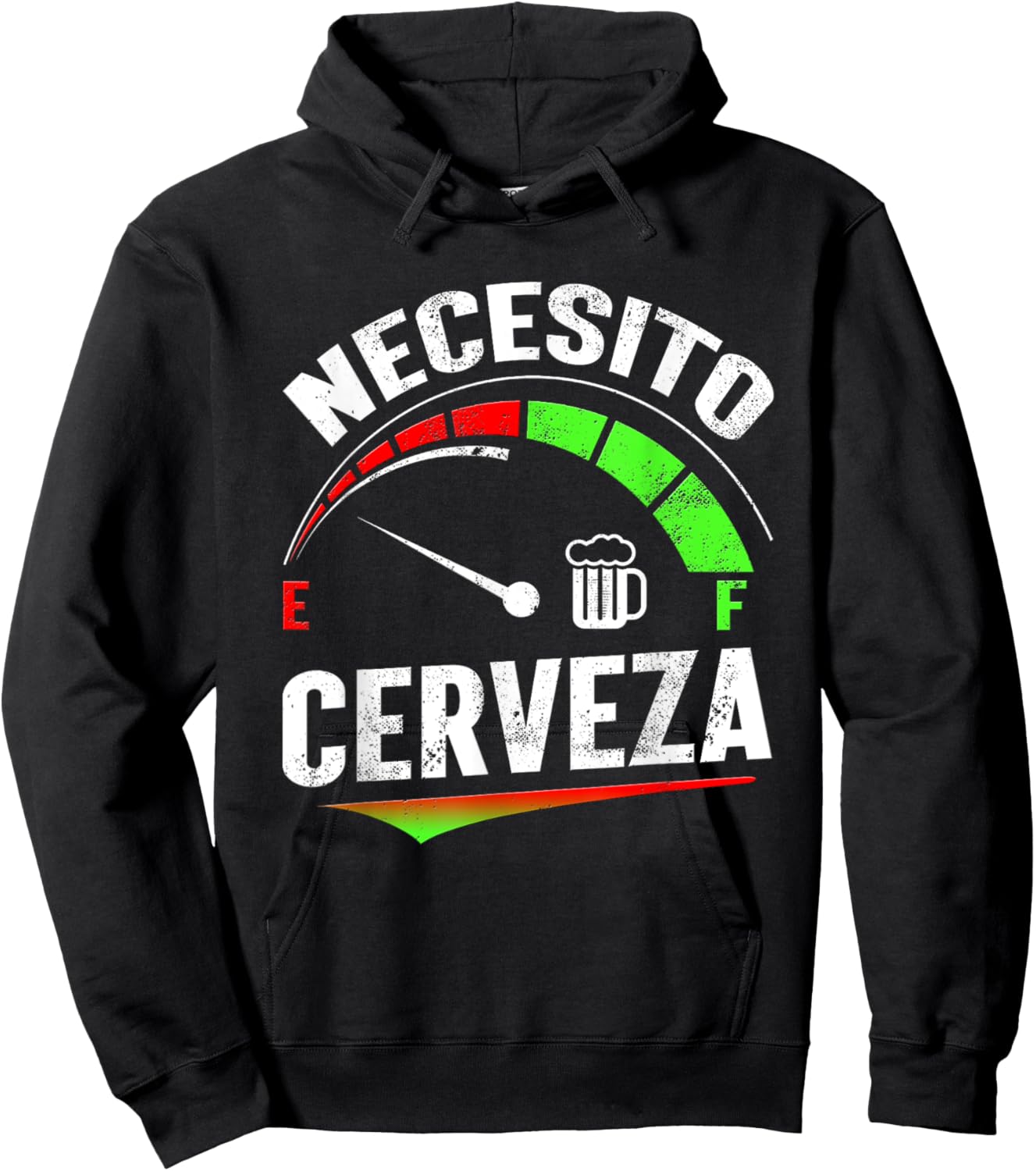 Necesito Cerveza Shirt - Cerveza Hoodie - Hoodie | Black