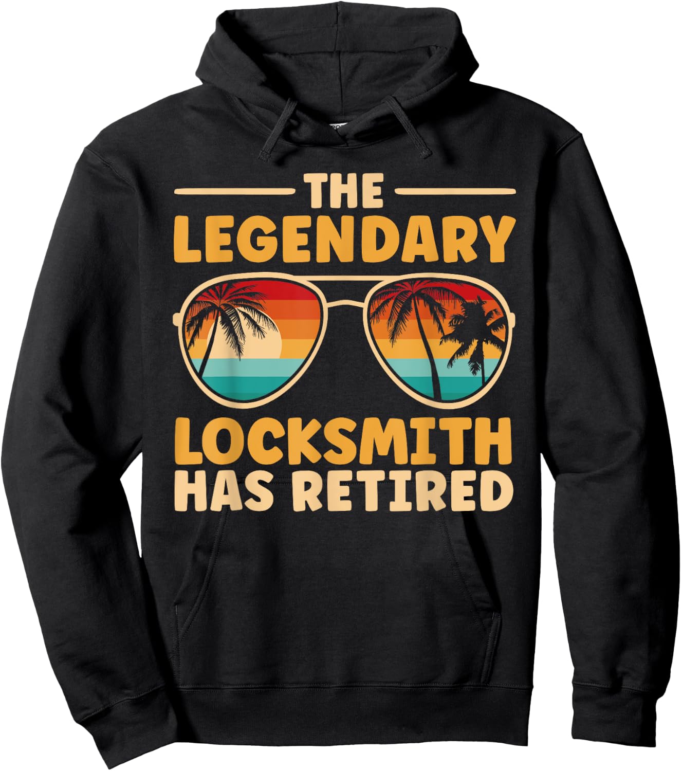 Retired Locksmith Retirement Hoodie - Hoodie | Black