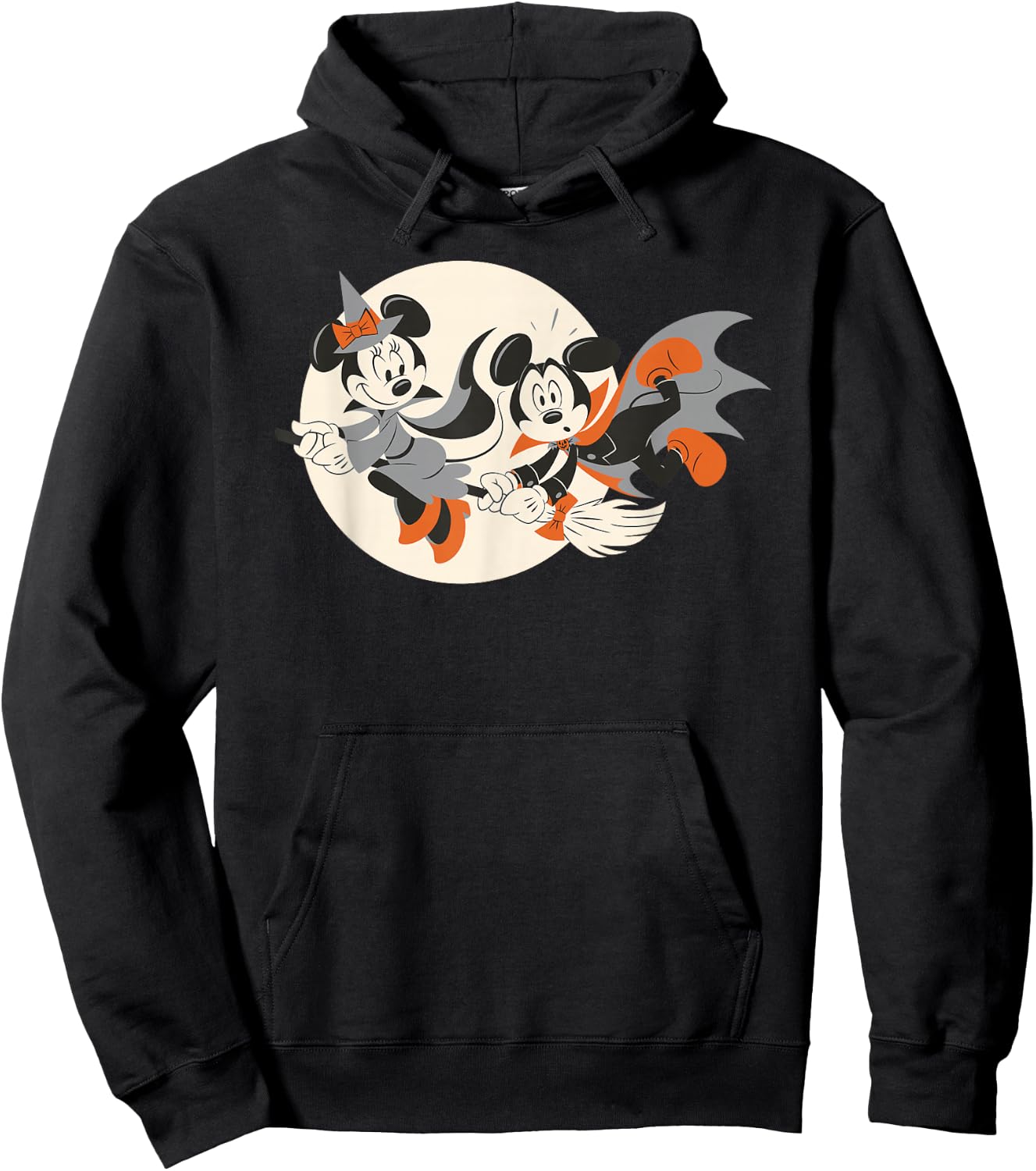 Disney - Halloween Mickey and Minnie Flying Hoodie - Hoodie | Black