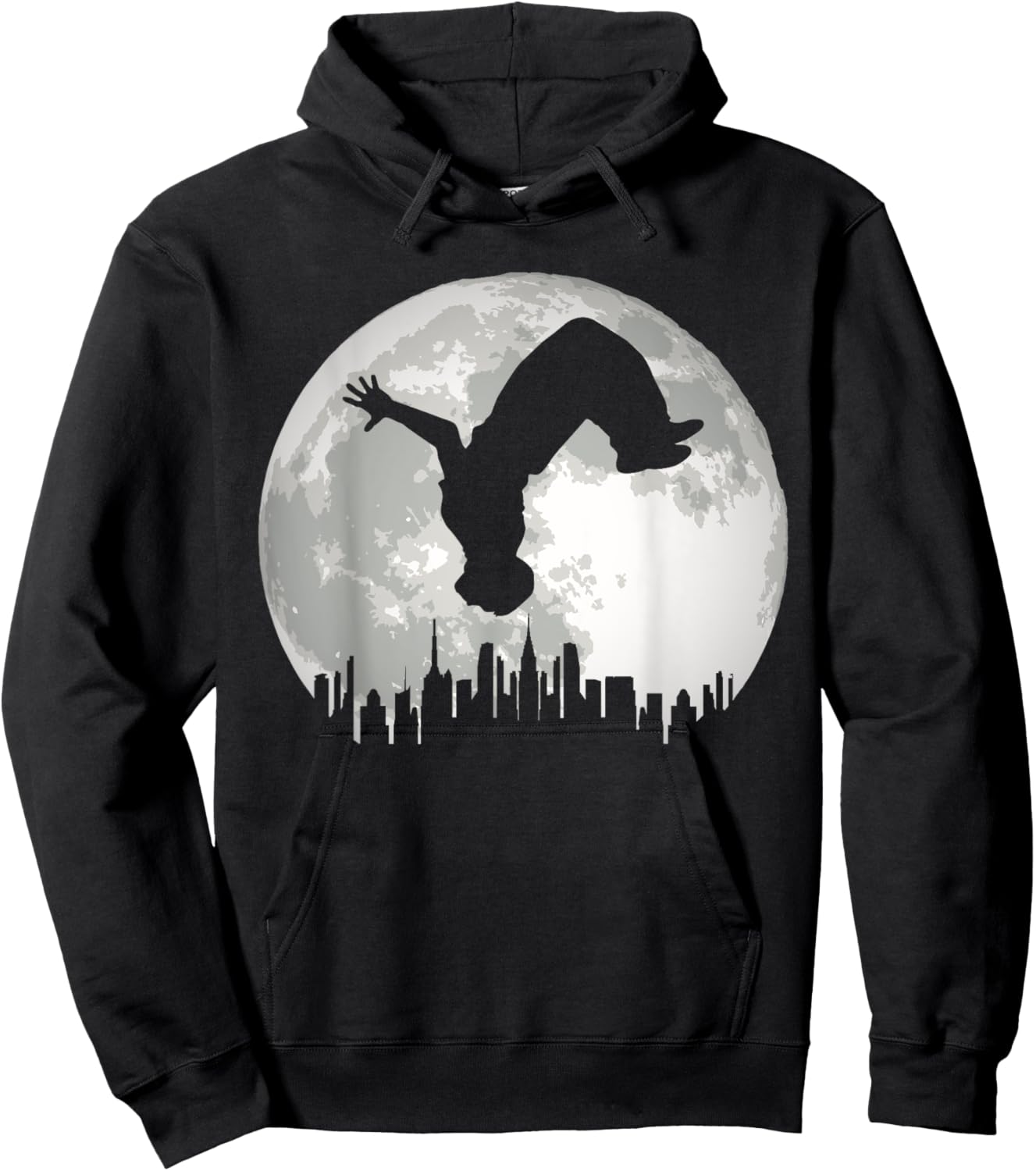 Urban Traceurs Design Parcour Pakour Freerunning Backflip Hoodie - Hoodie | Black