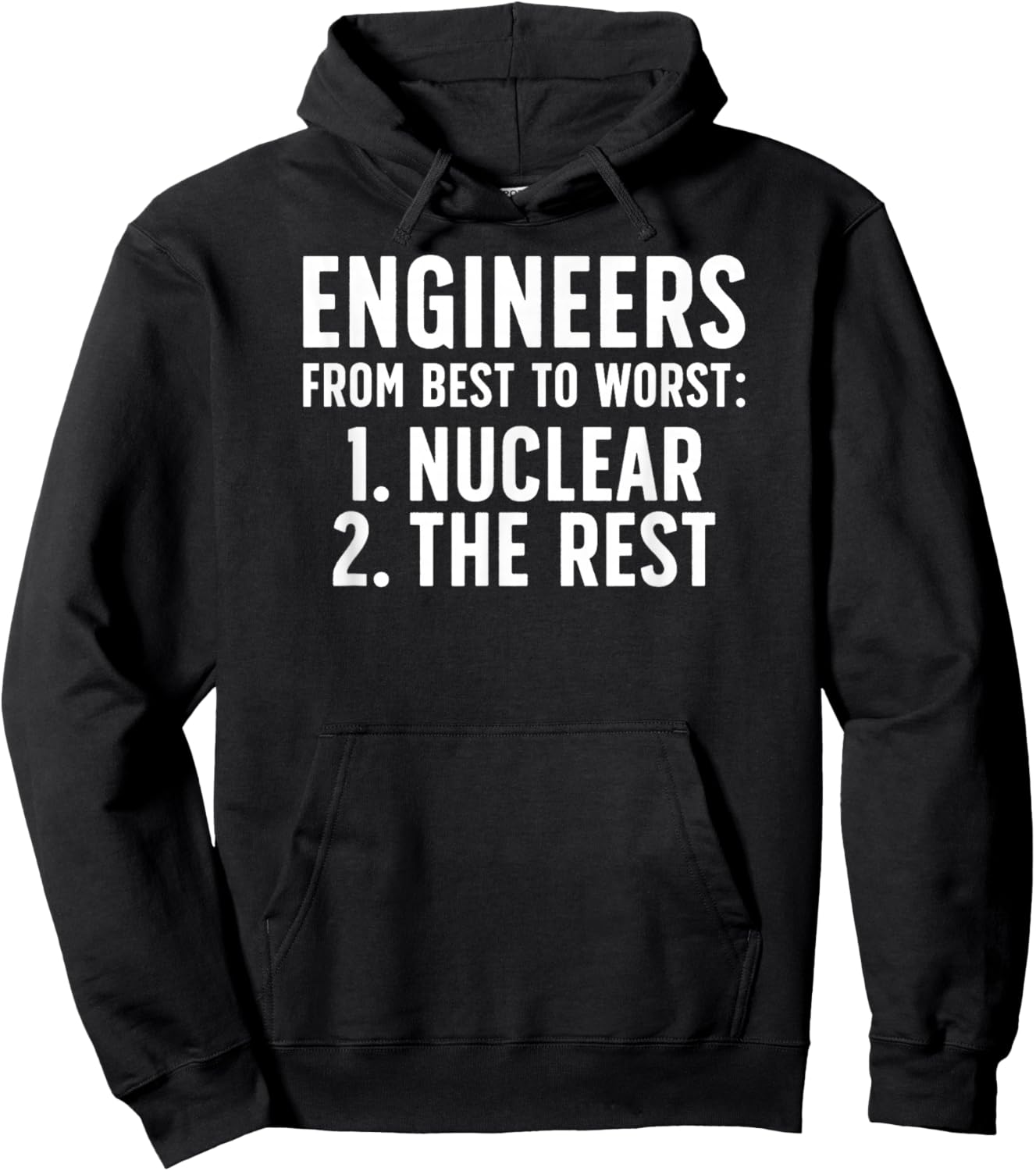 Nuclear Engineer Funny Nuclear Engineering Hoodie - Hoodie | Black