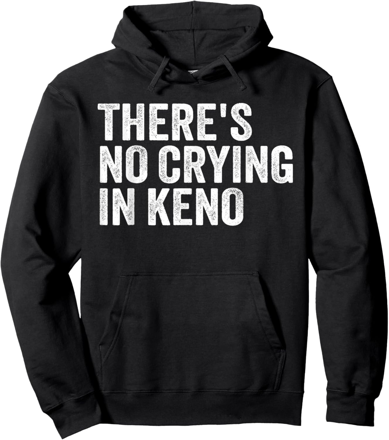 Keno Casino Game Funny Hoodie - Hoodie | Black