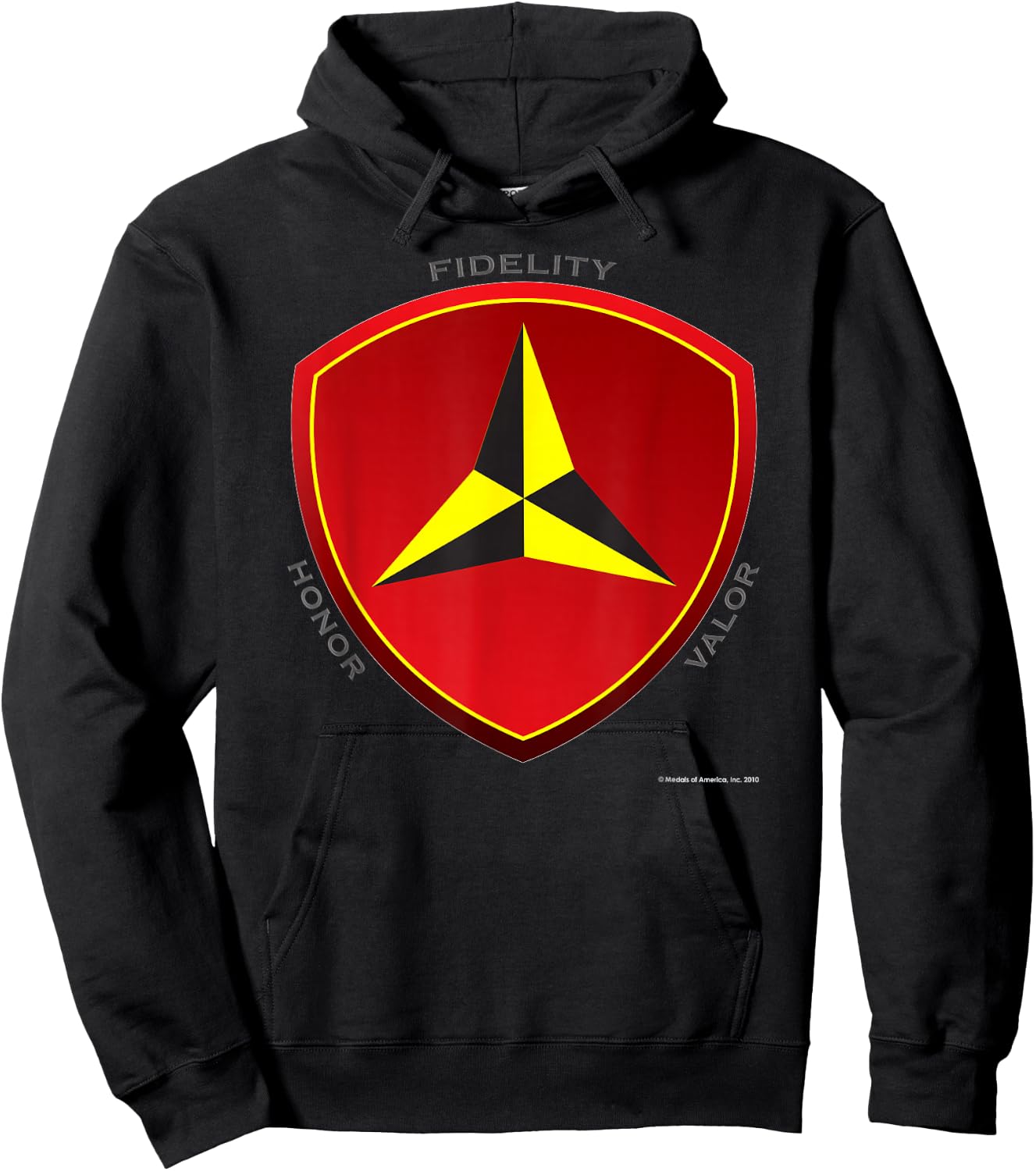 3rd Marine Division Hoodie - Hoodie | Black