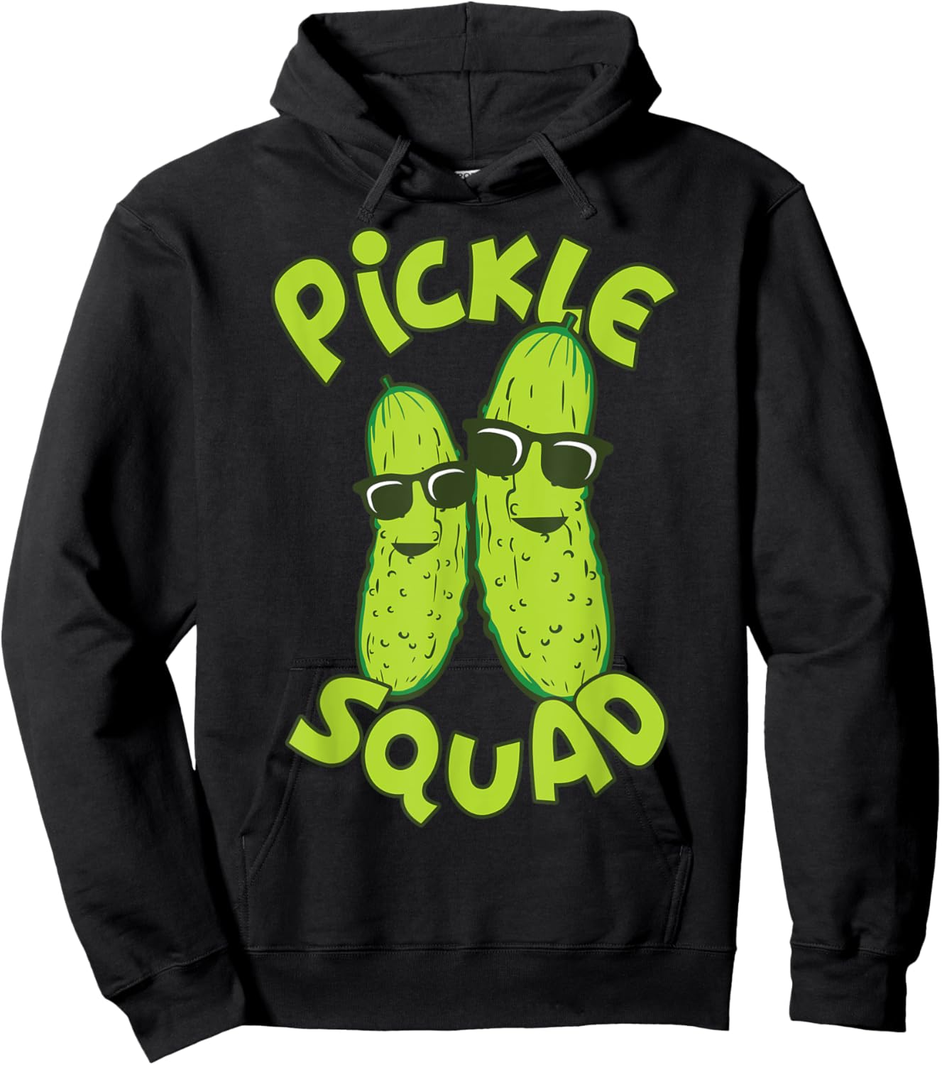 Dill Pickle Squad Design - Pickle Squad Hoodie - Hoodie | Black