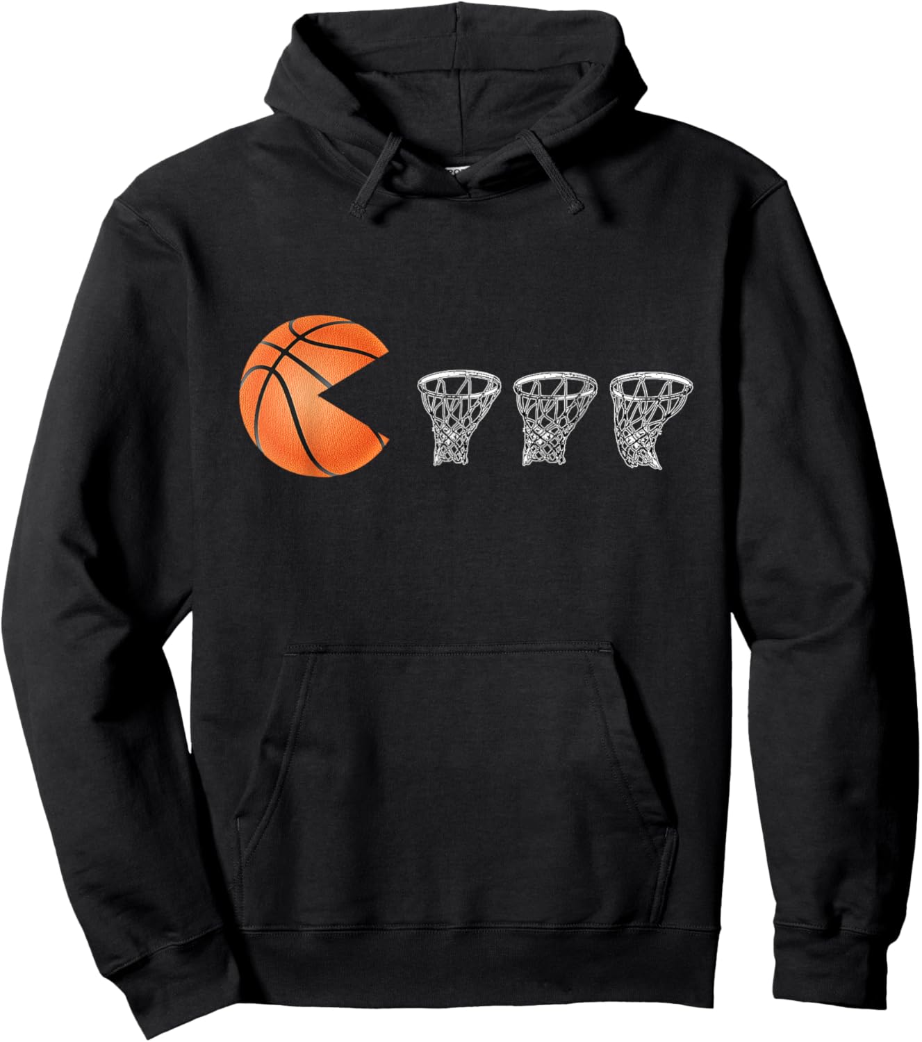 Funny Basketball Buckets Boys Hoodie - Hoodie | Black