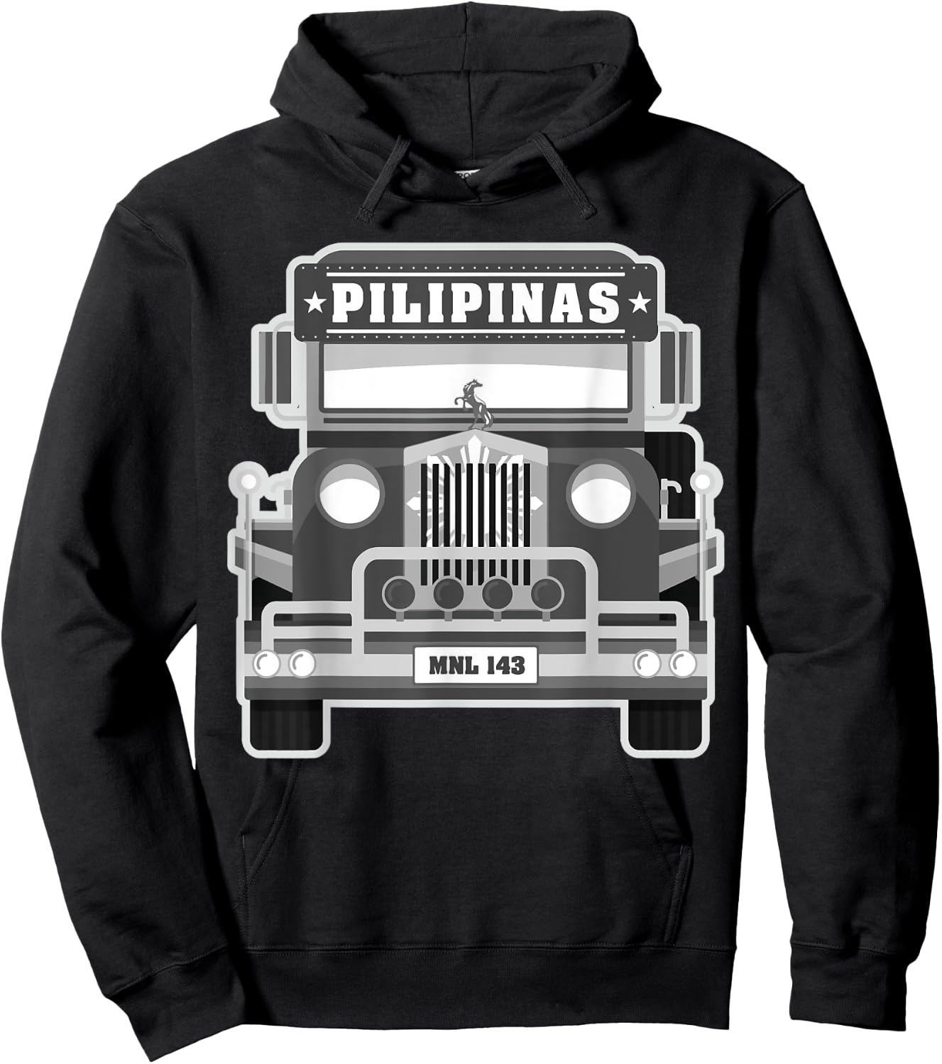 Pinoy Shirt | Philippines Jeepney Filipino Pride Shirt Hoodie - Hoodie | Black