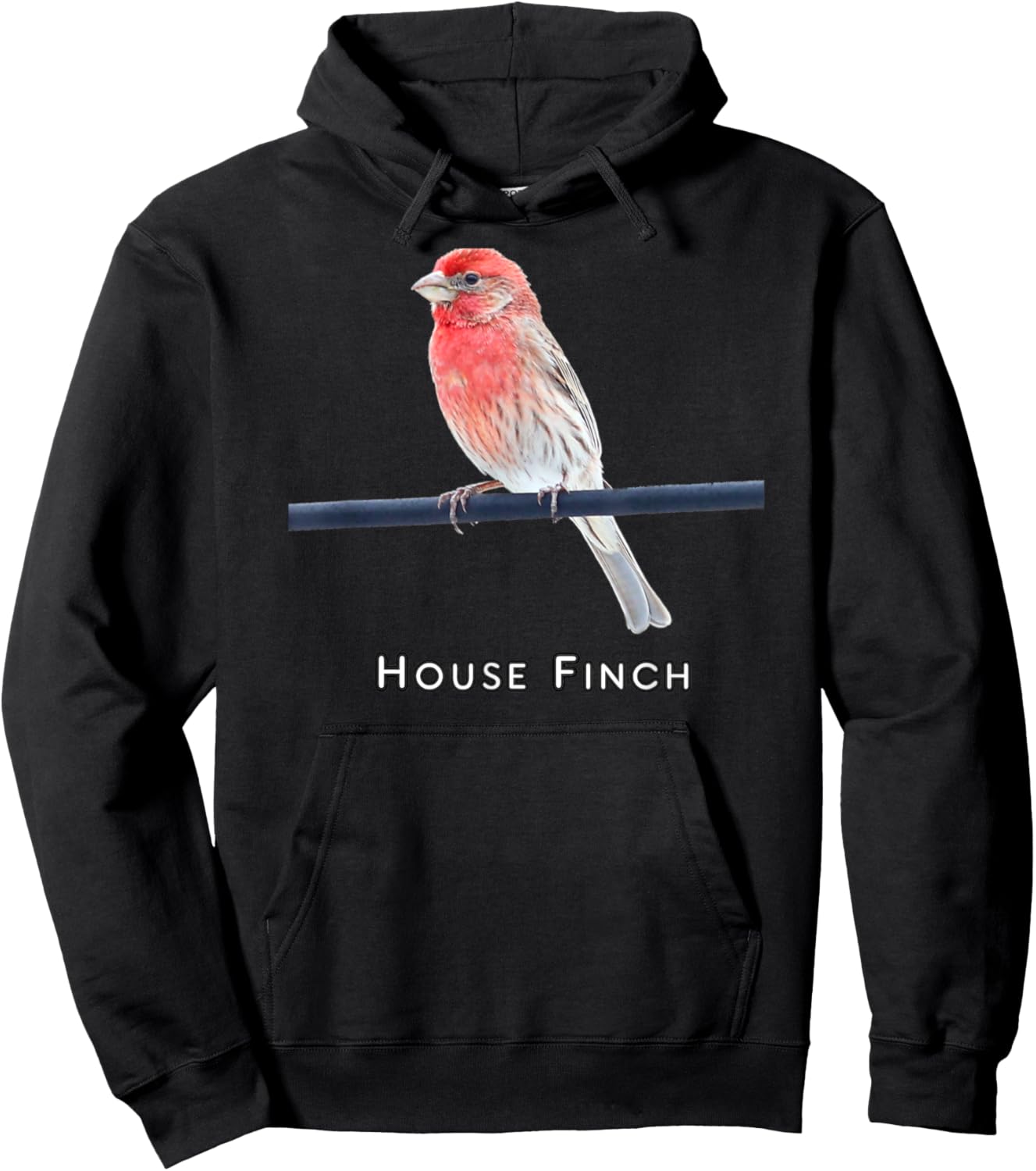 House Finch Hoodie - Hoodie | Black