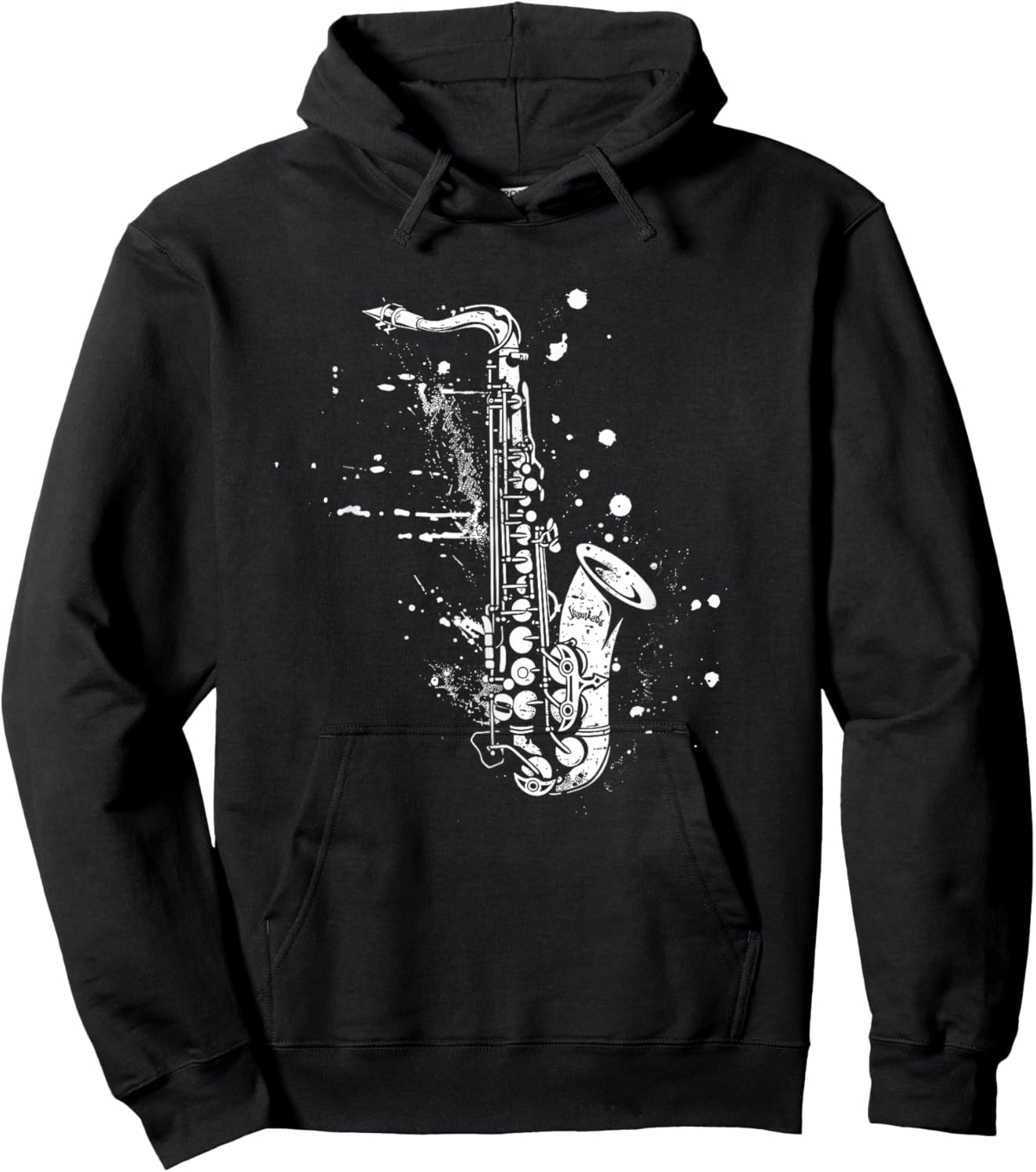 Saxophone Reed Instrument Hoodie - Hoodie | Black
