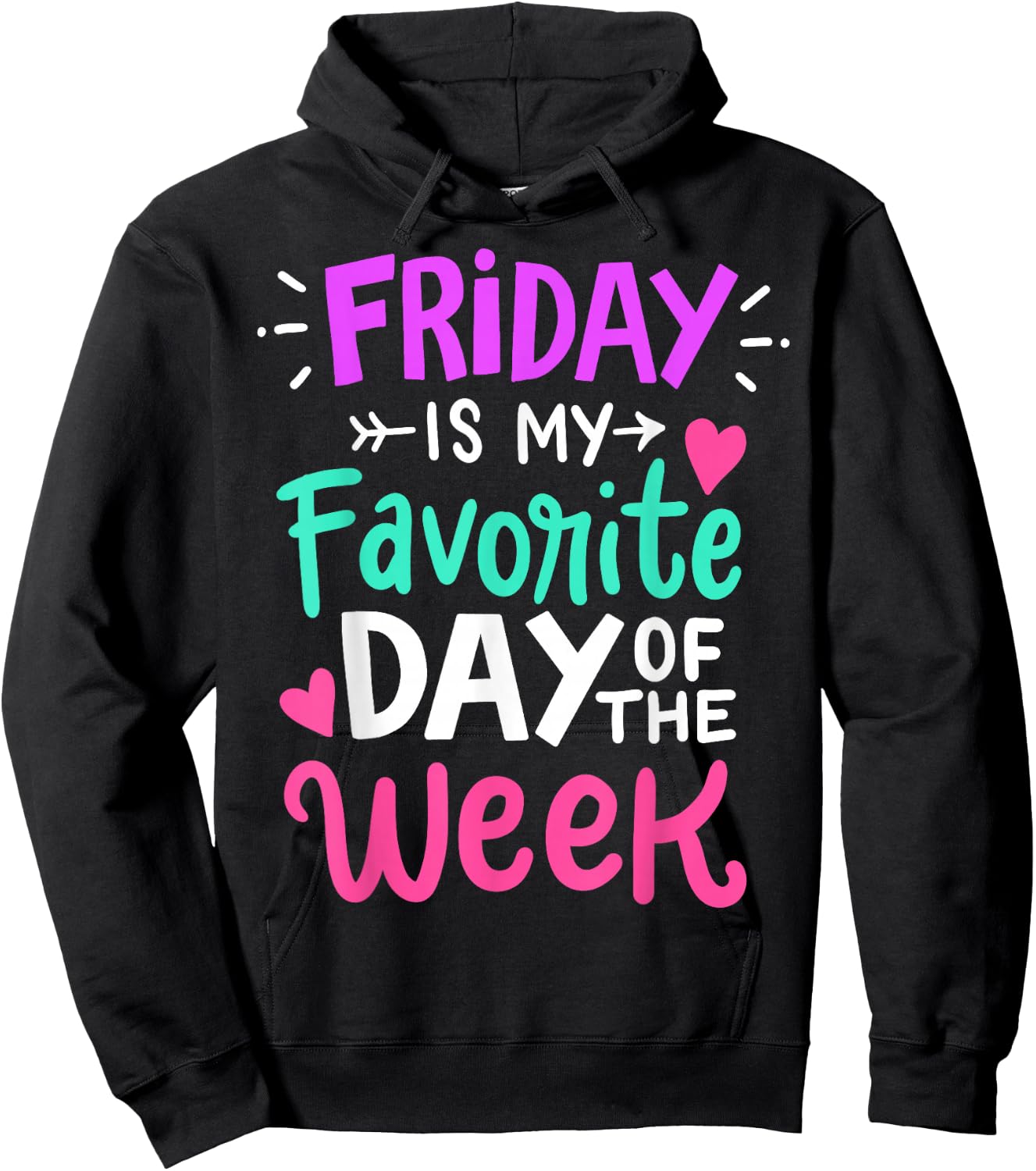 Fridays Hoodie - Hoodie | Black