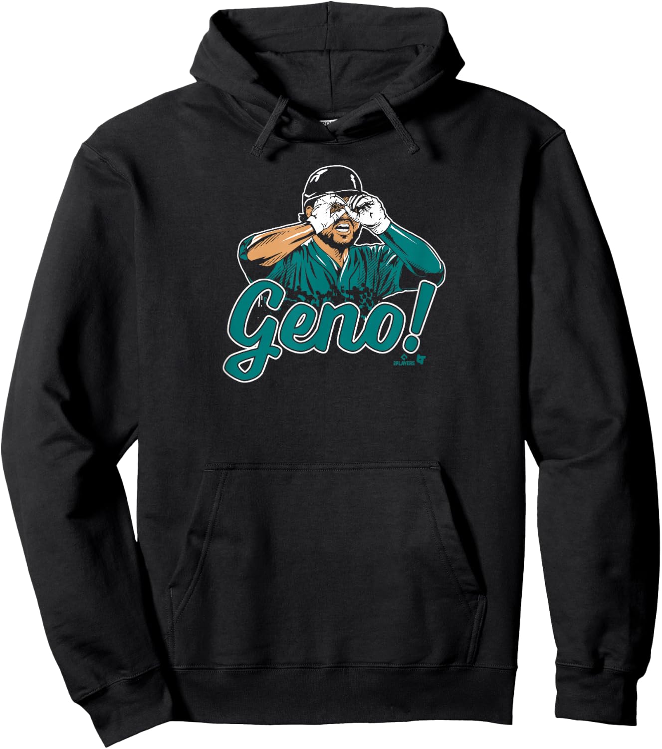 Eugenio Suarez - Geno Goggles - Seattle Baseball Hoodie - Hoodie | Black