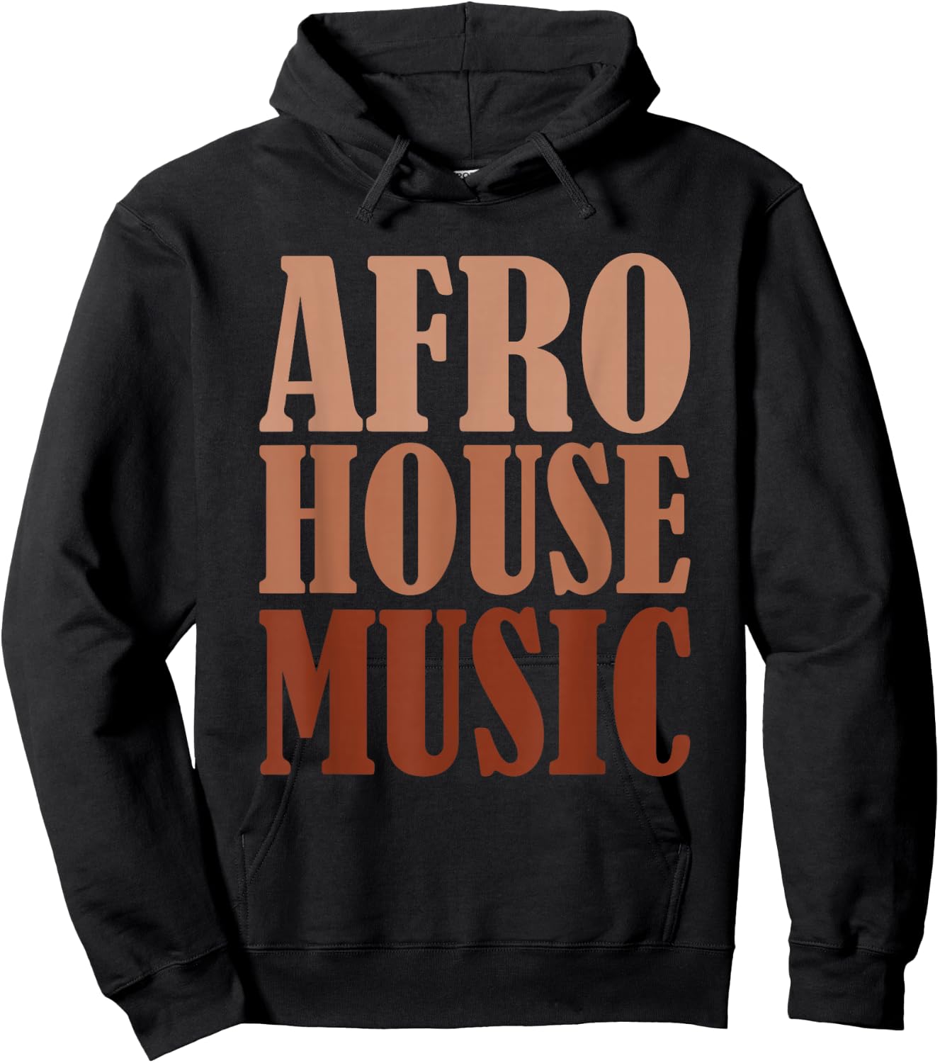 Afro House Music - EDM DJ Hoodie - Hoodie | Black