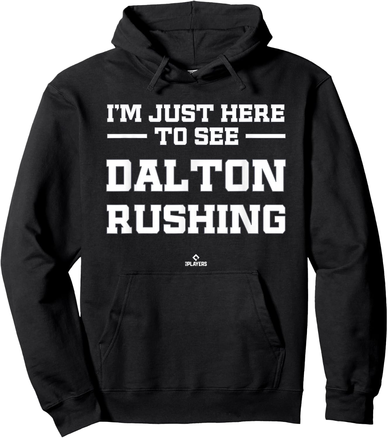 I'm Here to See Dalton Rushing Prospect Baseball Fan Gear Hoodie - Hoodie | Black