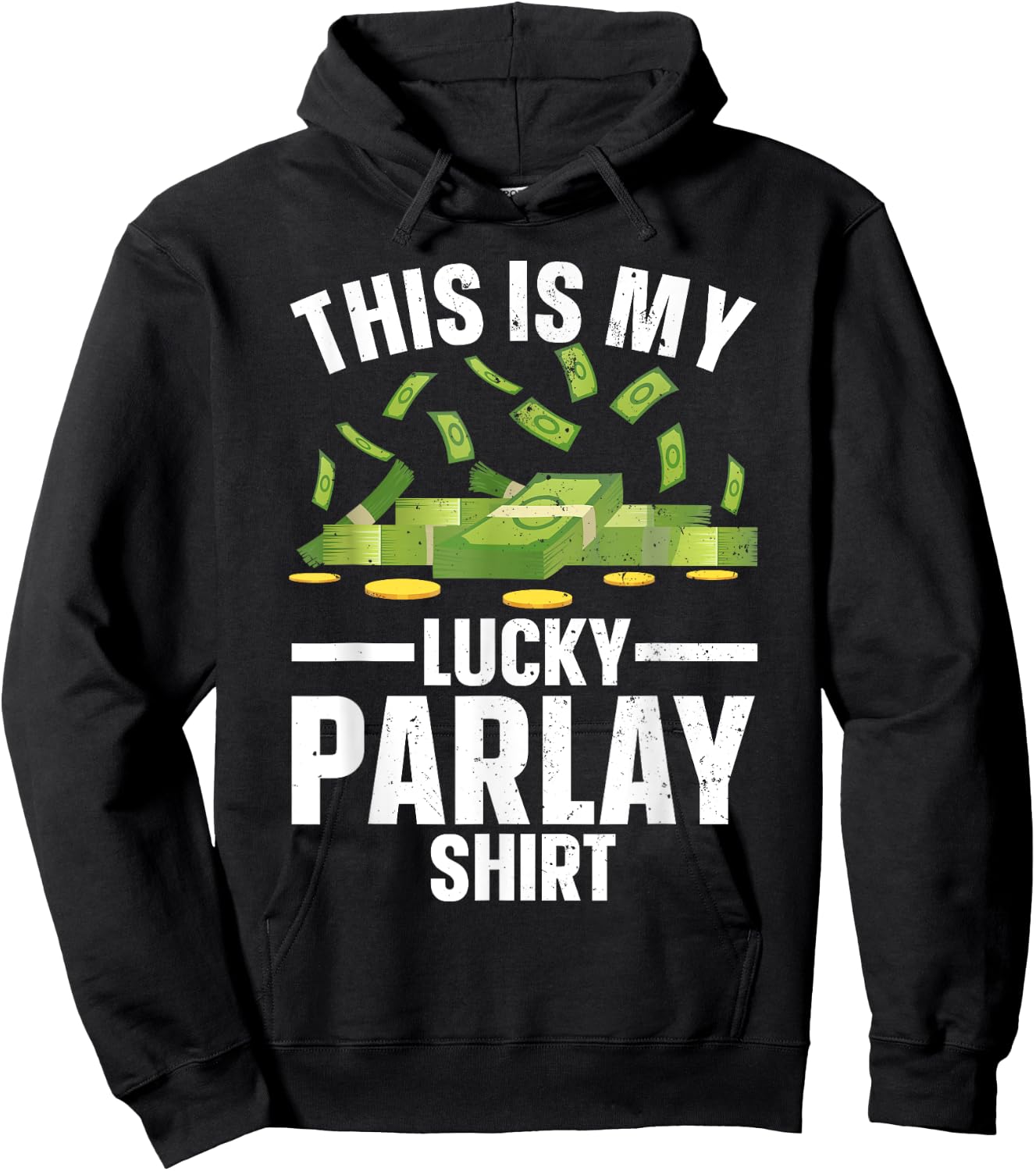 Funny Sports Betting Art Women Parlay Sports Gambler Hoodie - Hoodie | Black
