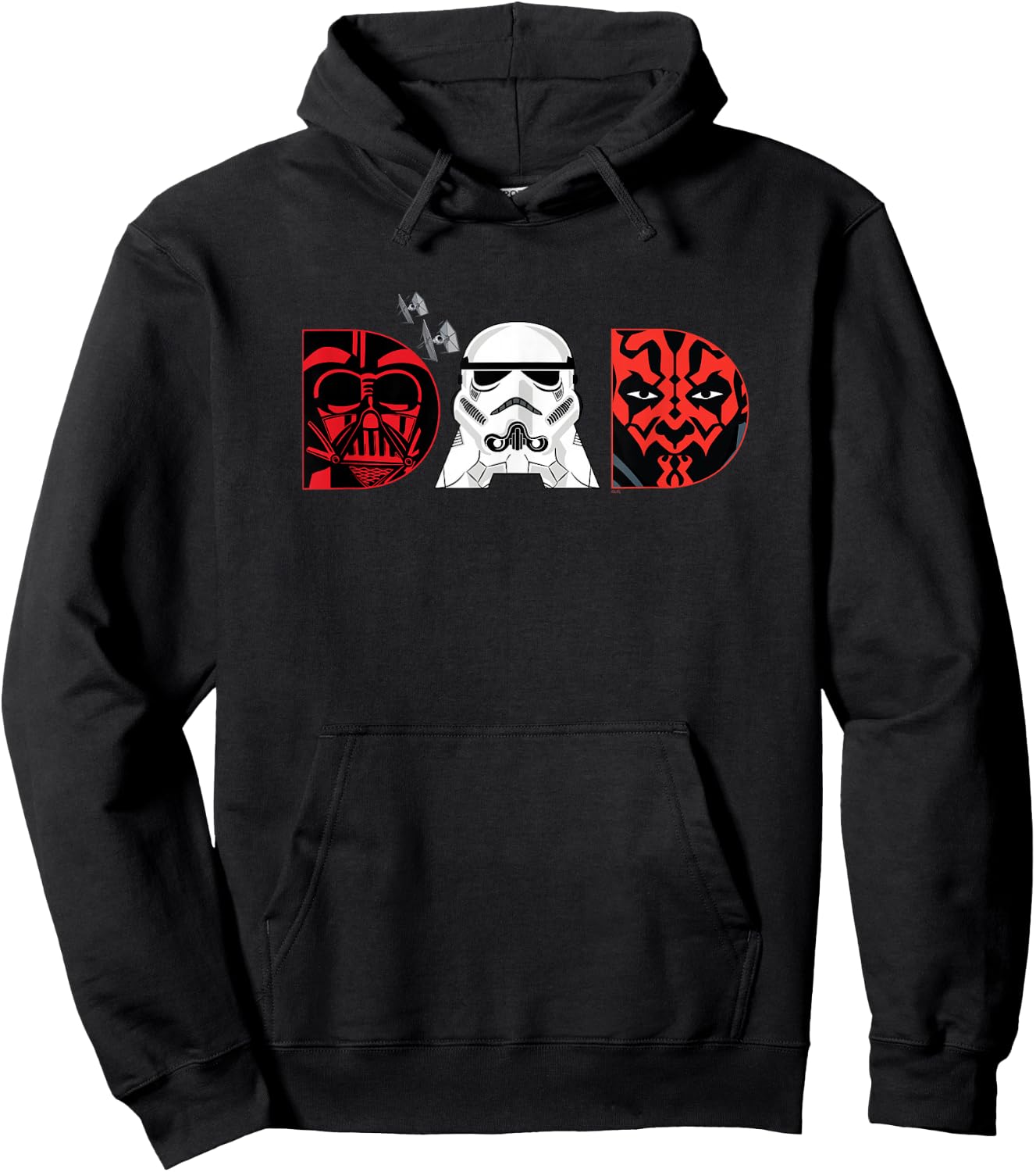 Star Wars Darth Vader Darth Maul Dad Father’s Day Birthday Hoodie - Hoodie | Black