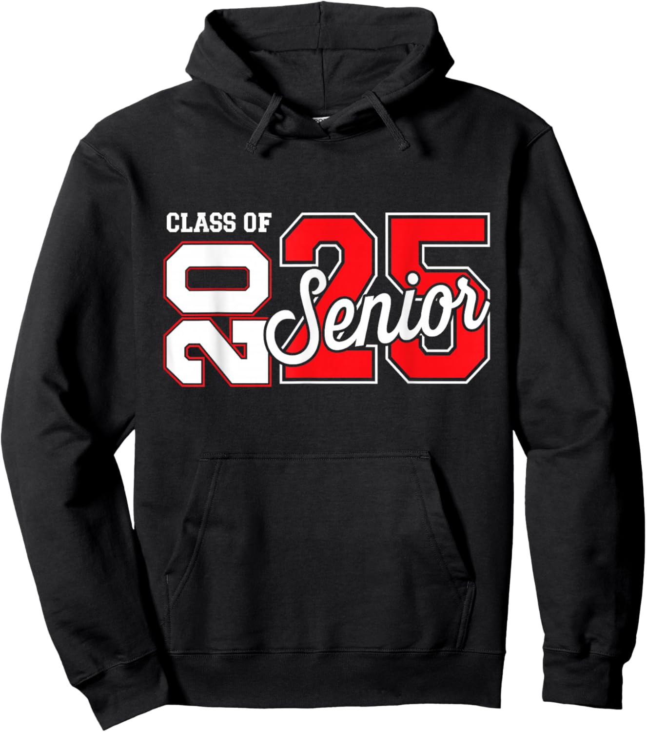 Class of 2025 senior graduate for college graduation year Hoodie - Hoodie | Black