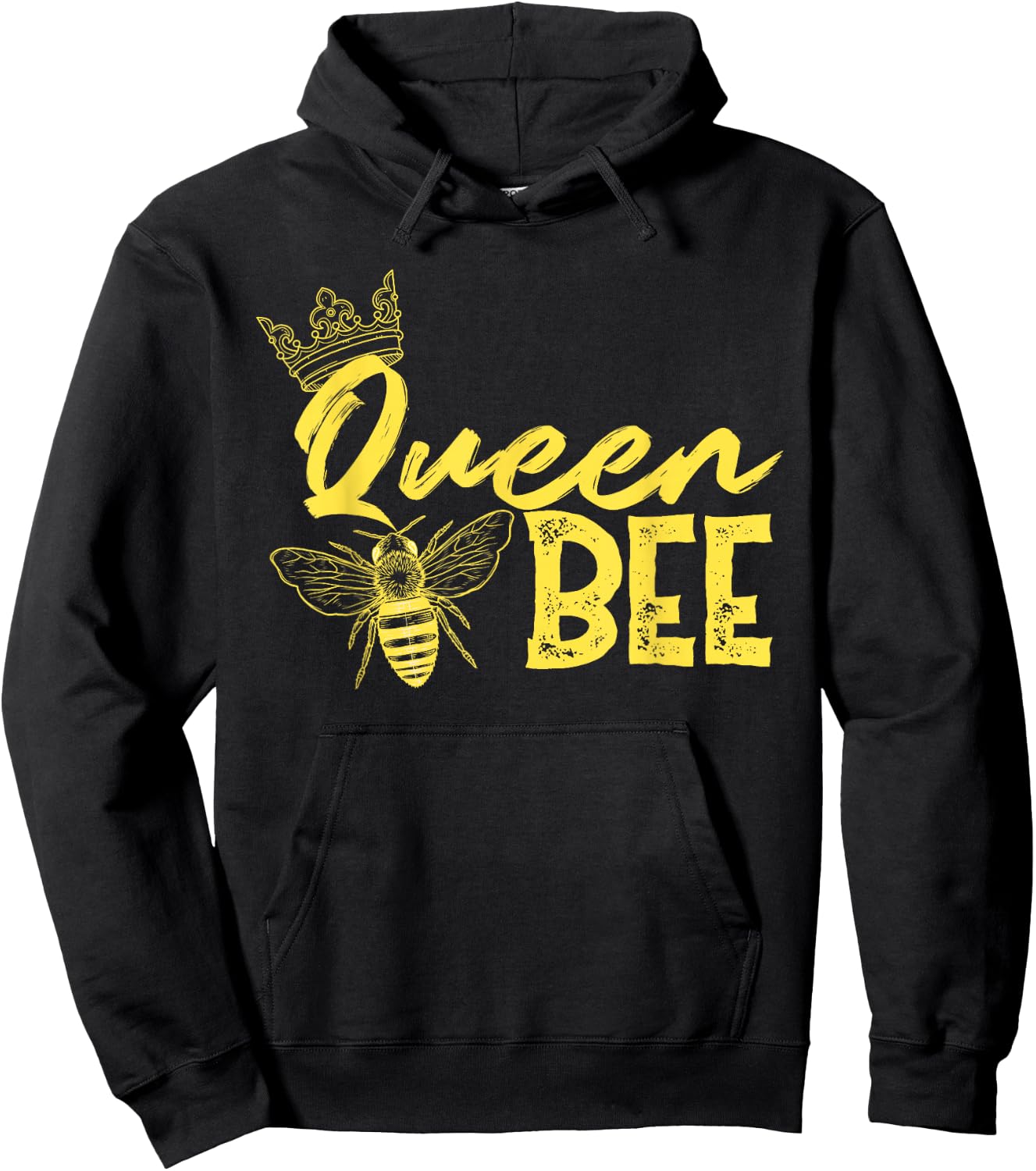 Queen Bee Queen Hoodie - Hoodie | Black