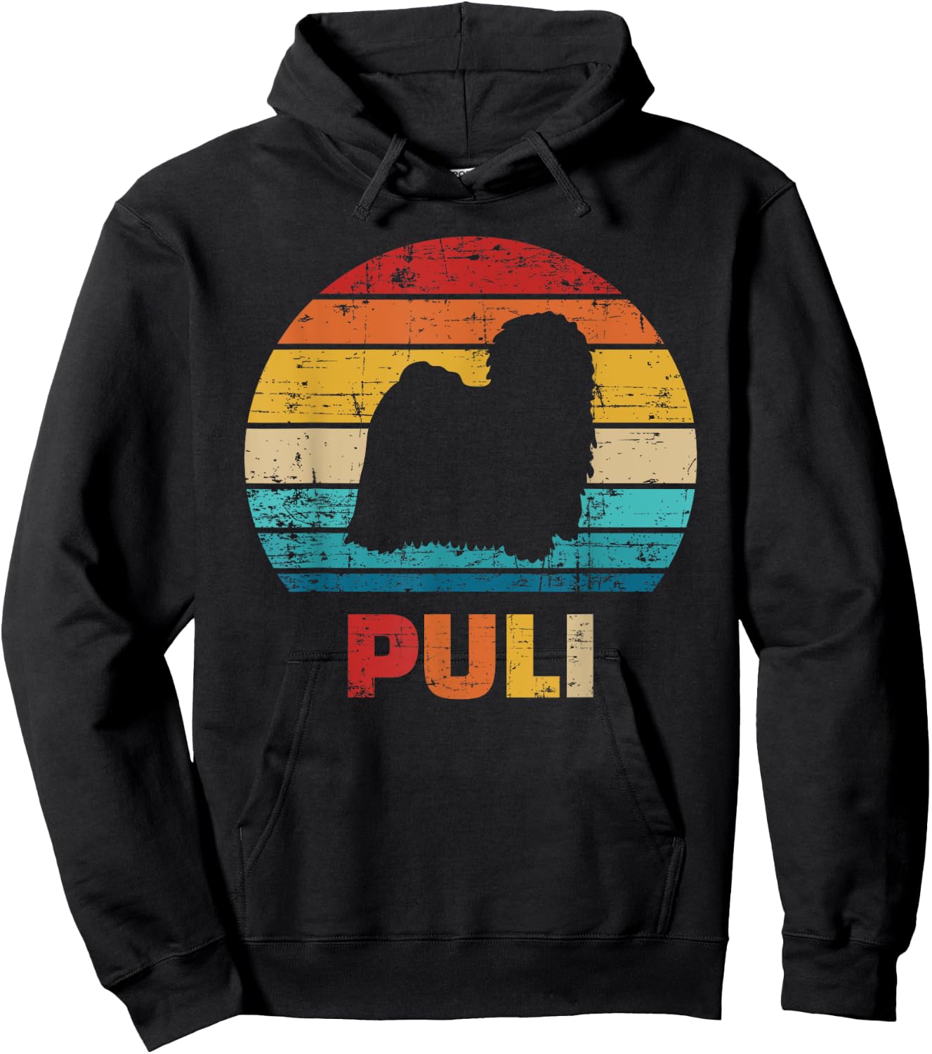 Puli vintage Hoodie - Hoodie | Black