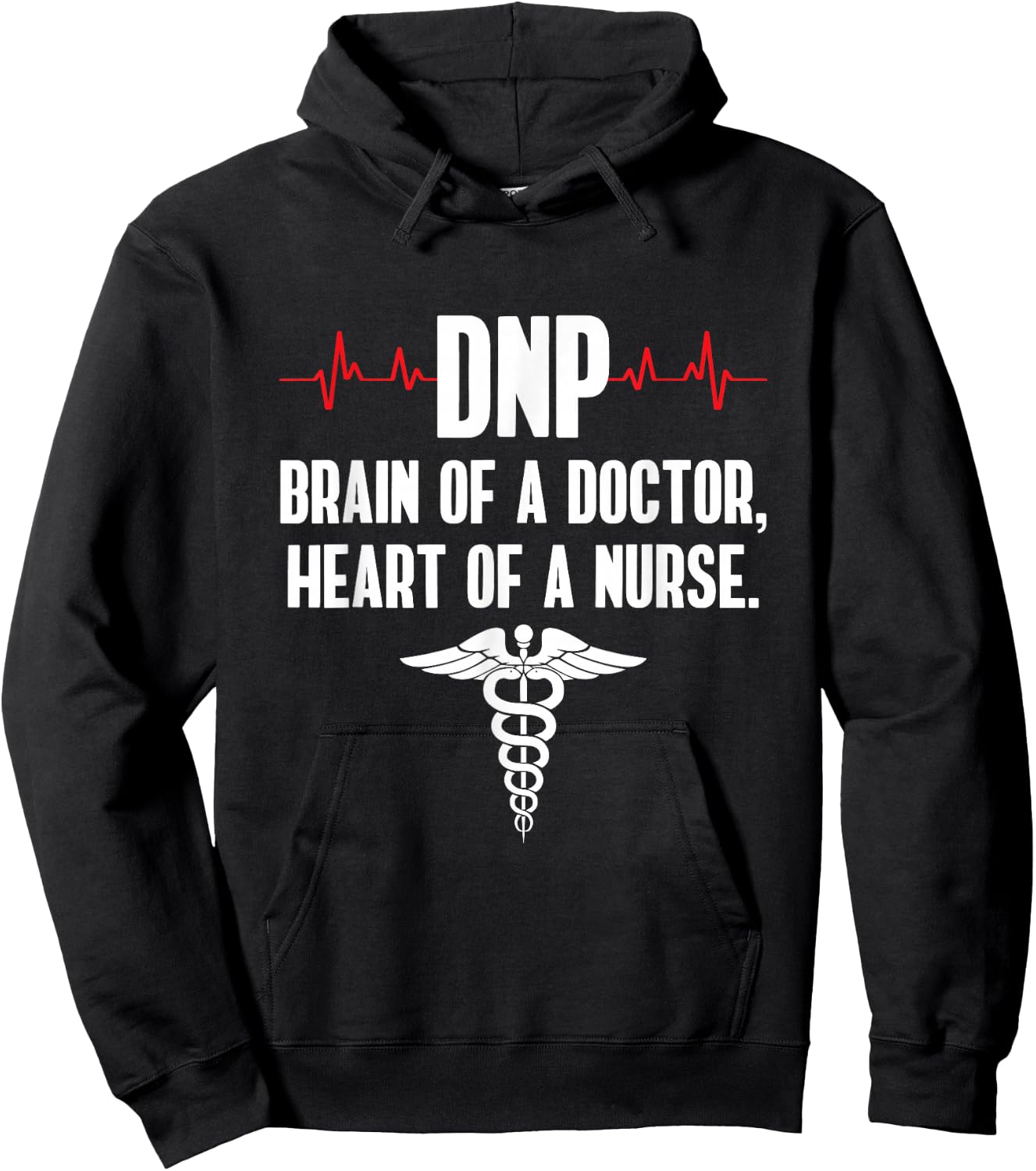 DNP Doctor of Nursing Practice Brain RN Nurse DA1 Hoodie - Hoodie | Black
