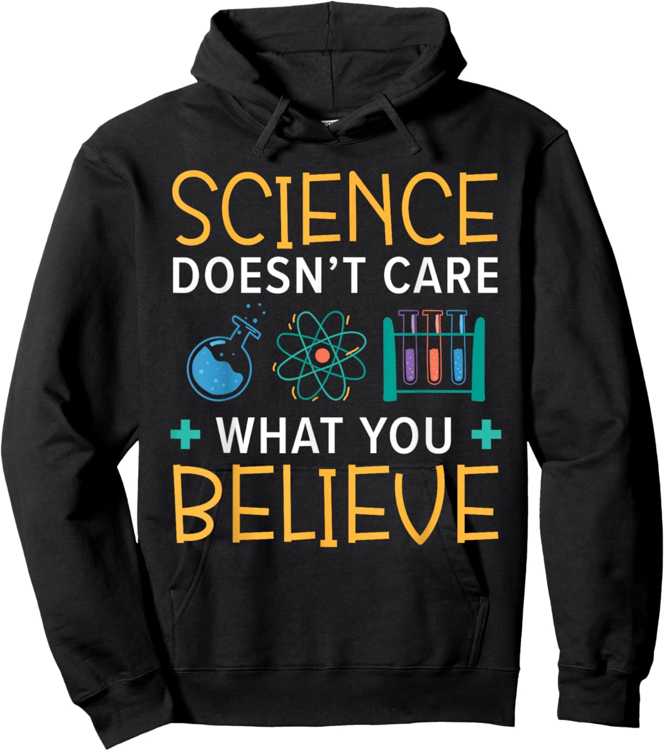 Agnostic Atheist Anti-Religion SteMi Apparel Atheism Anti-Religion Agnostic Freethinker Atheist Hoodie - Hoodie | Black
