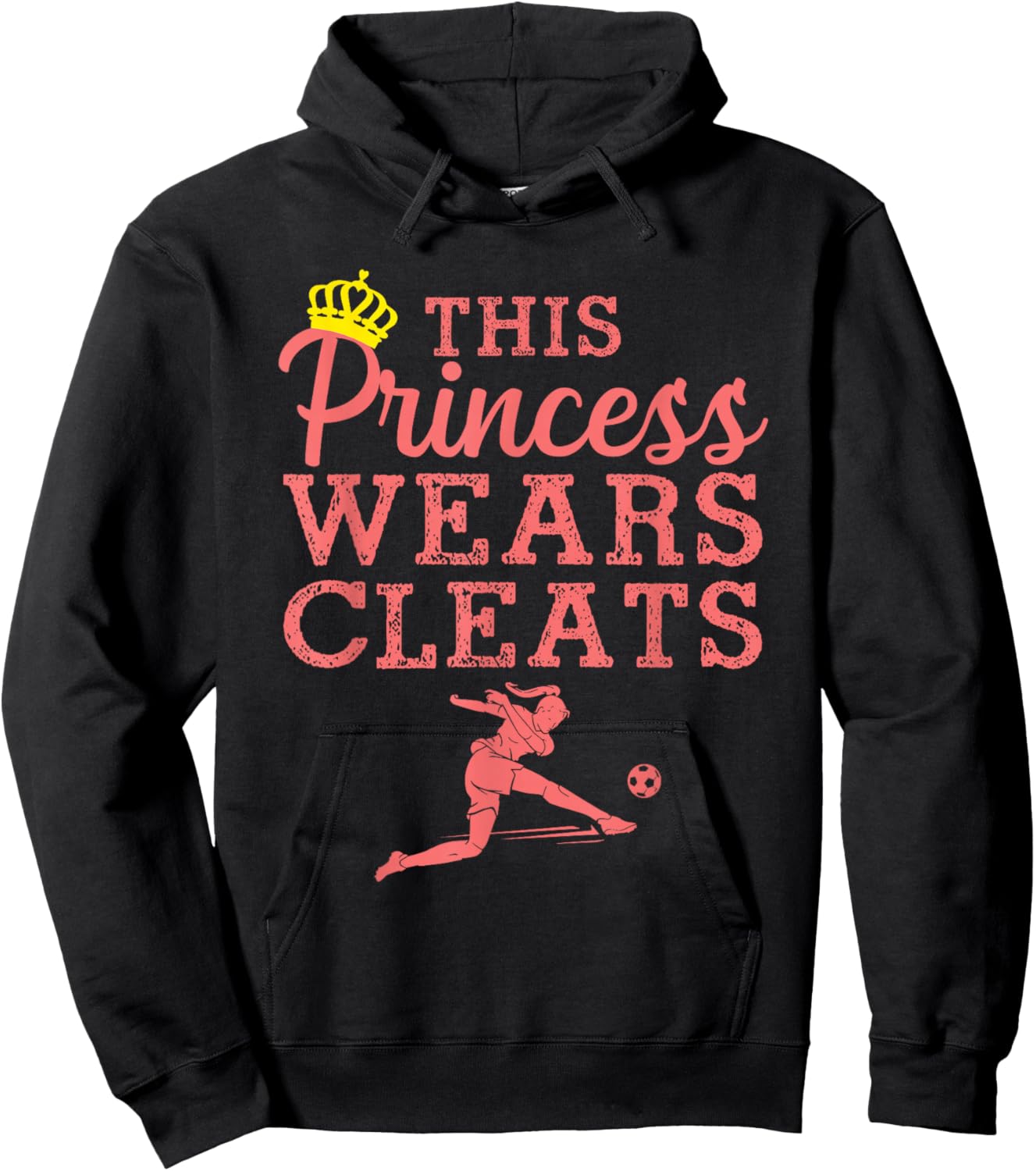 Cool Soccer Art Teen Girls Goalie Soccer Player Hoodie - Hoodie | Black