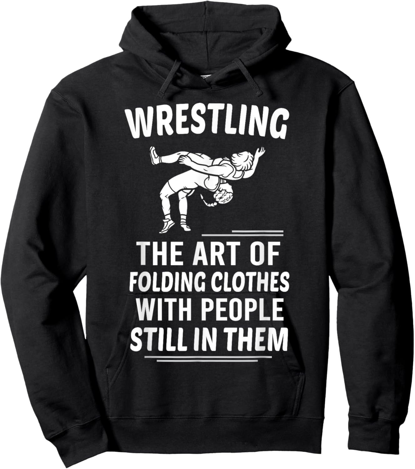 Funny Wrestling Definition Wrestler Girls Wrestling Hoodie - Hoodie | Black
