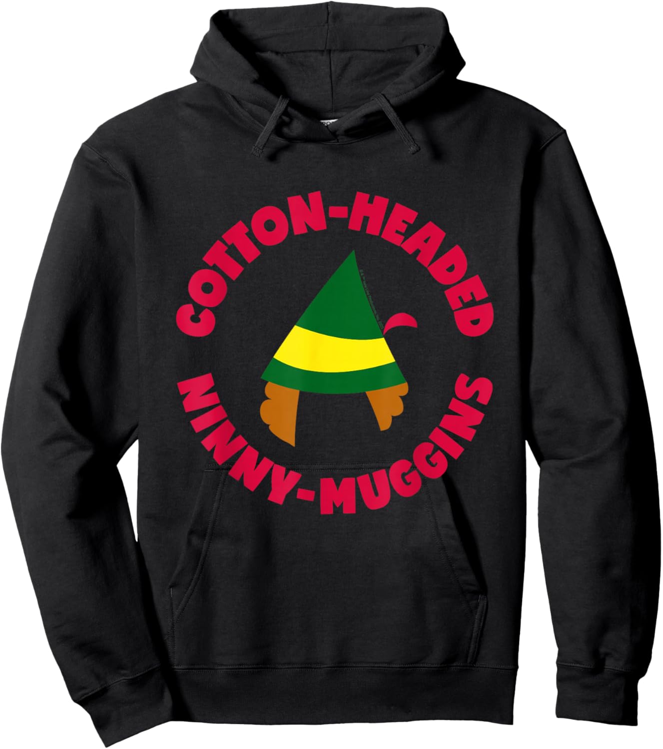 Elf - Ninny Muggins Hoodie - Hoodie | Black