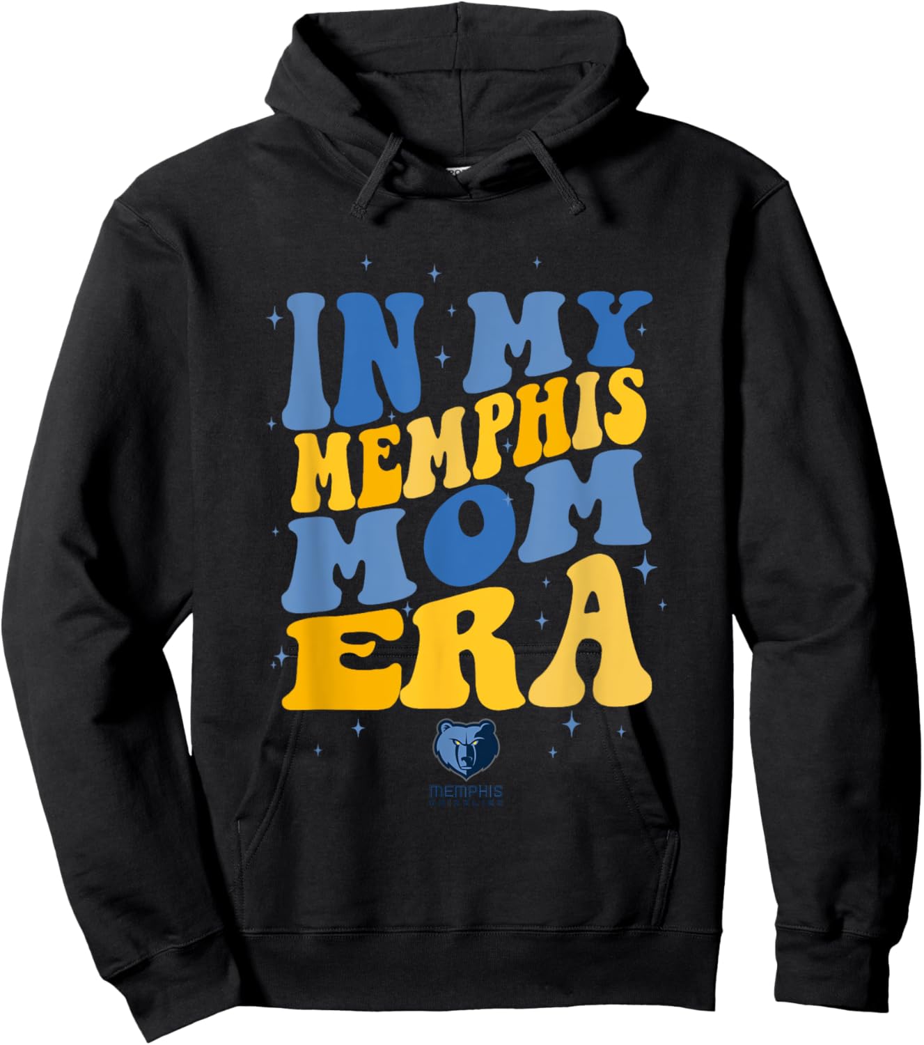 NBA Memphis Grizzlies In My Memphis Mom Era Logo Hoodie - Hoodie | Black