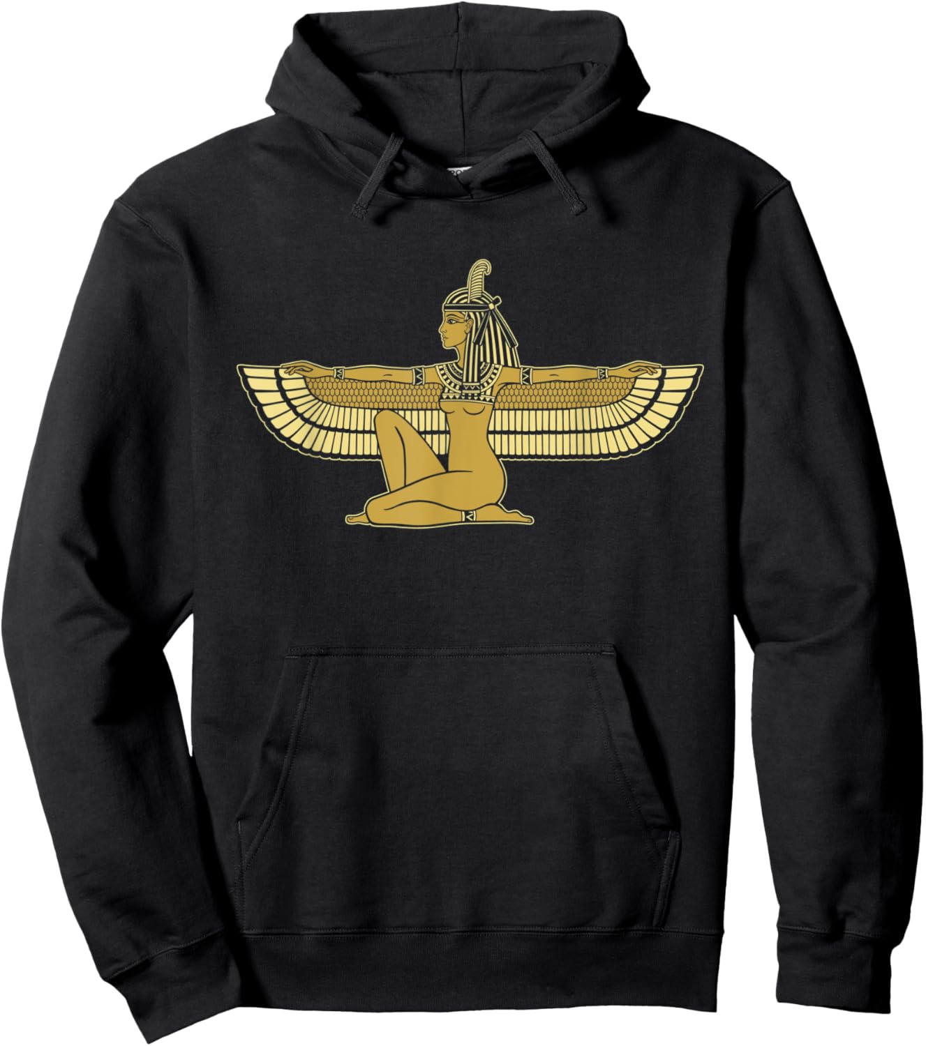 Maat Egyptian God I Egyptian Gods Archeology Hoodie - Hoodie | Black