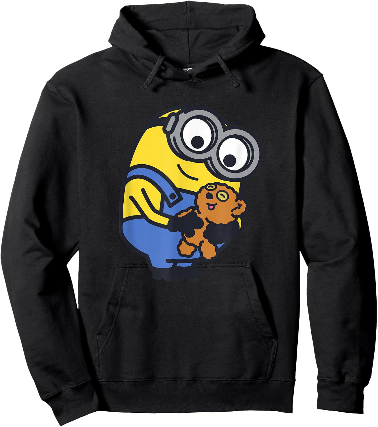 Despicable Me Minions Favorite Teddy Bear Portrait Hoodie - Hoodie | Black