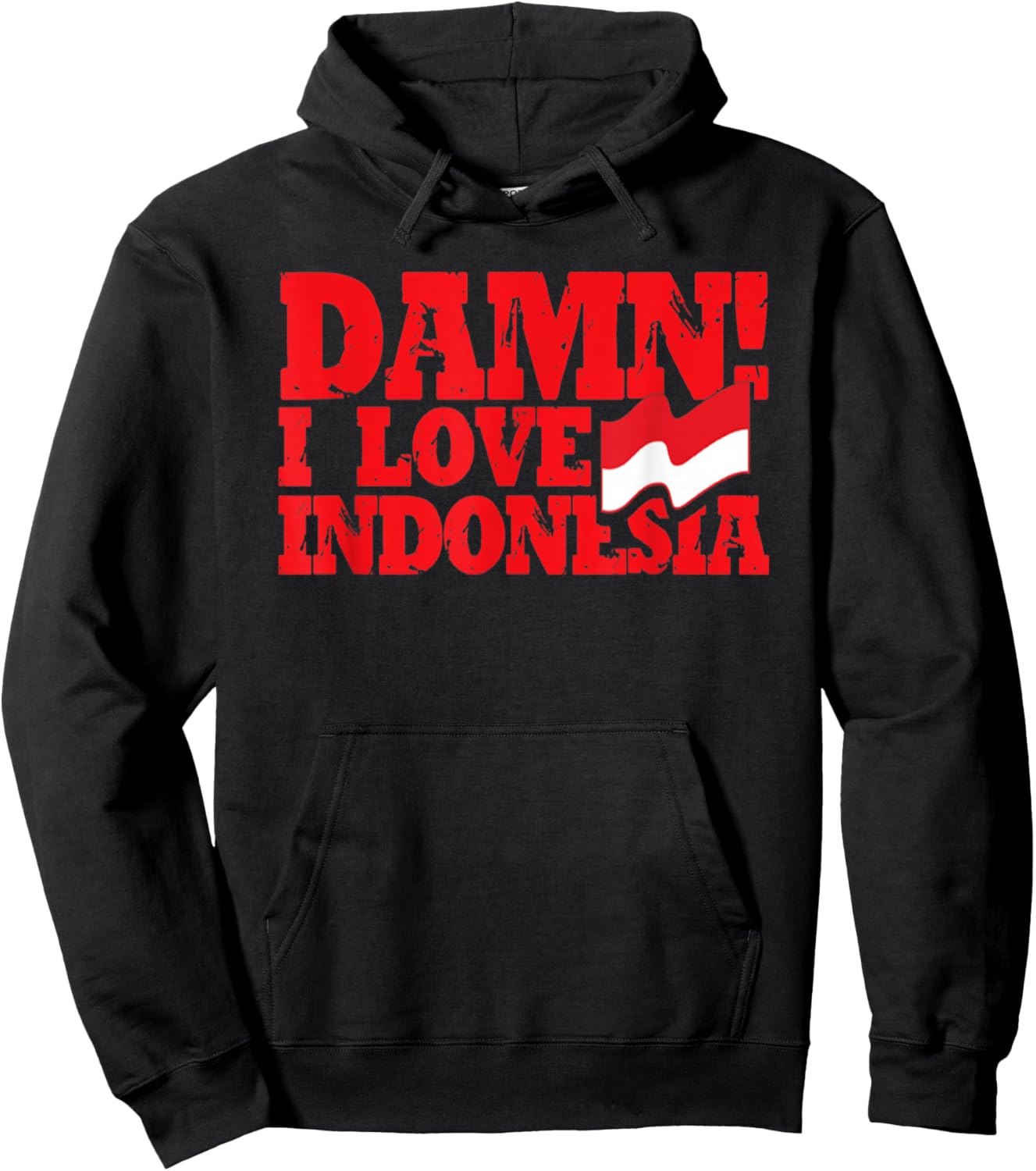I love Indonesia Hoodie - Hoodie | Black