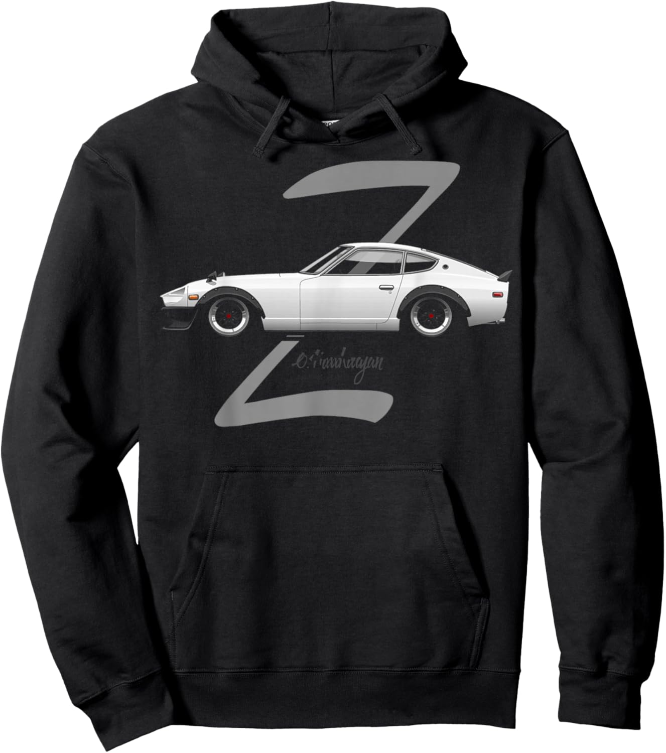 280z Sports Car Hoodie - Hoodie | Black