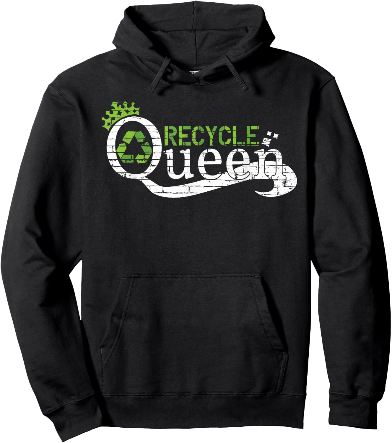Recycle Queen Hoodie - Hoodie | Black