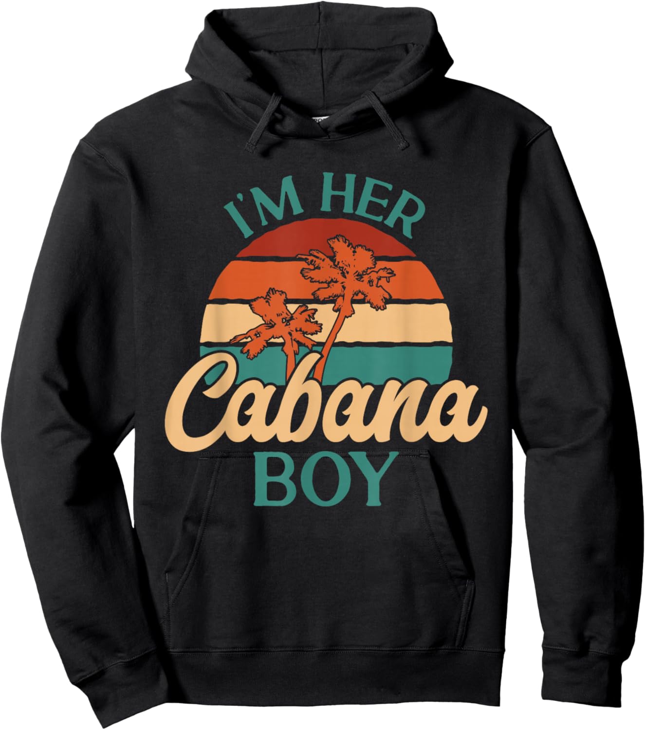 Cabana Boy Beach Bartender Cabana Boy Hoodie - Hoodie | Black