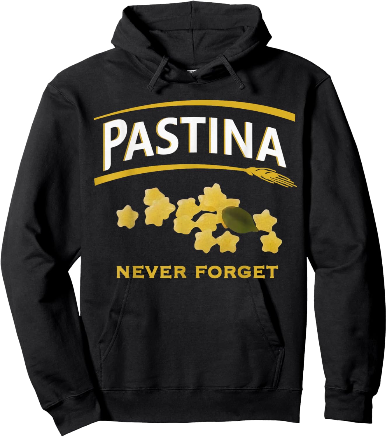Pastina Never Forget Hoodie - Hoodie | Black
